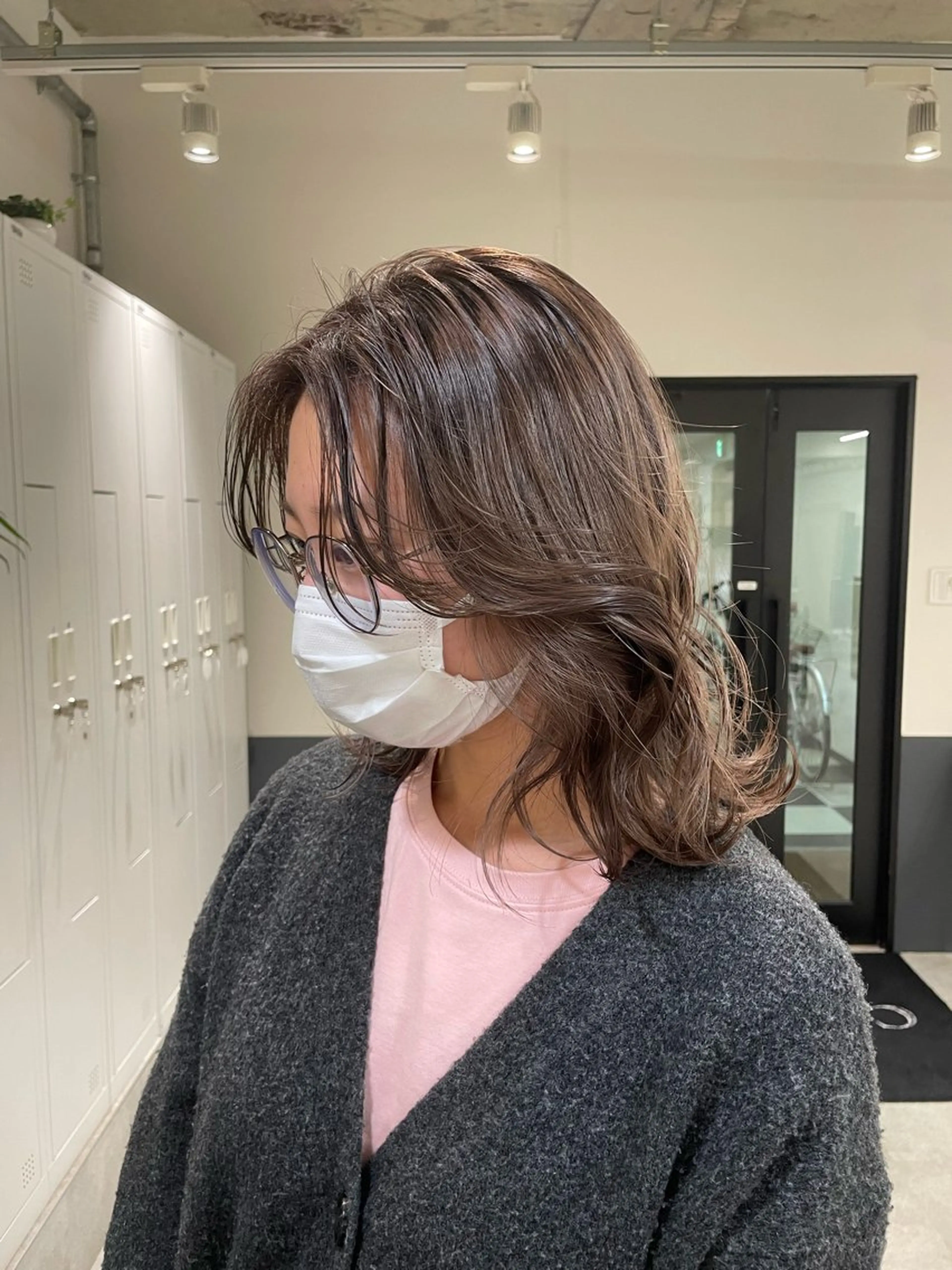 ミディアム .sayo/ 心斎橋のヘアスタイル