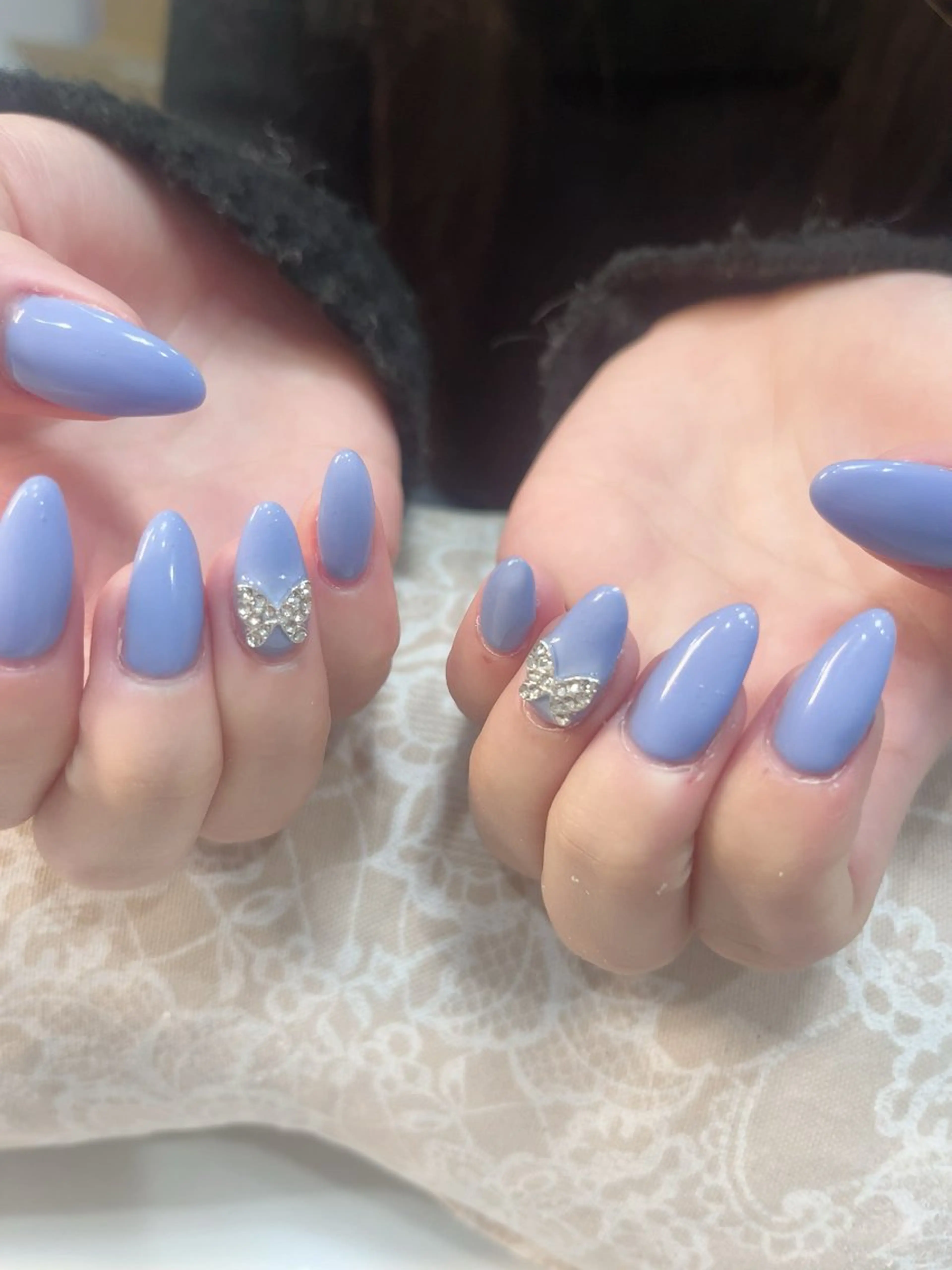 ネイル ワンカラーネイル 鶴橋wooone nail.rieのネイルデザイン