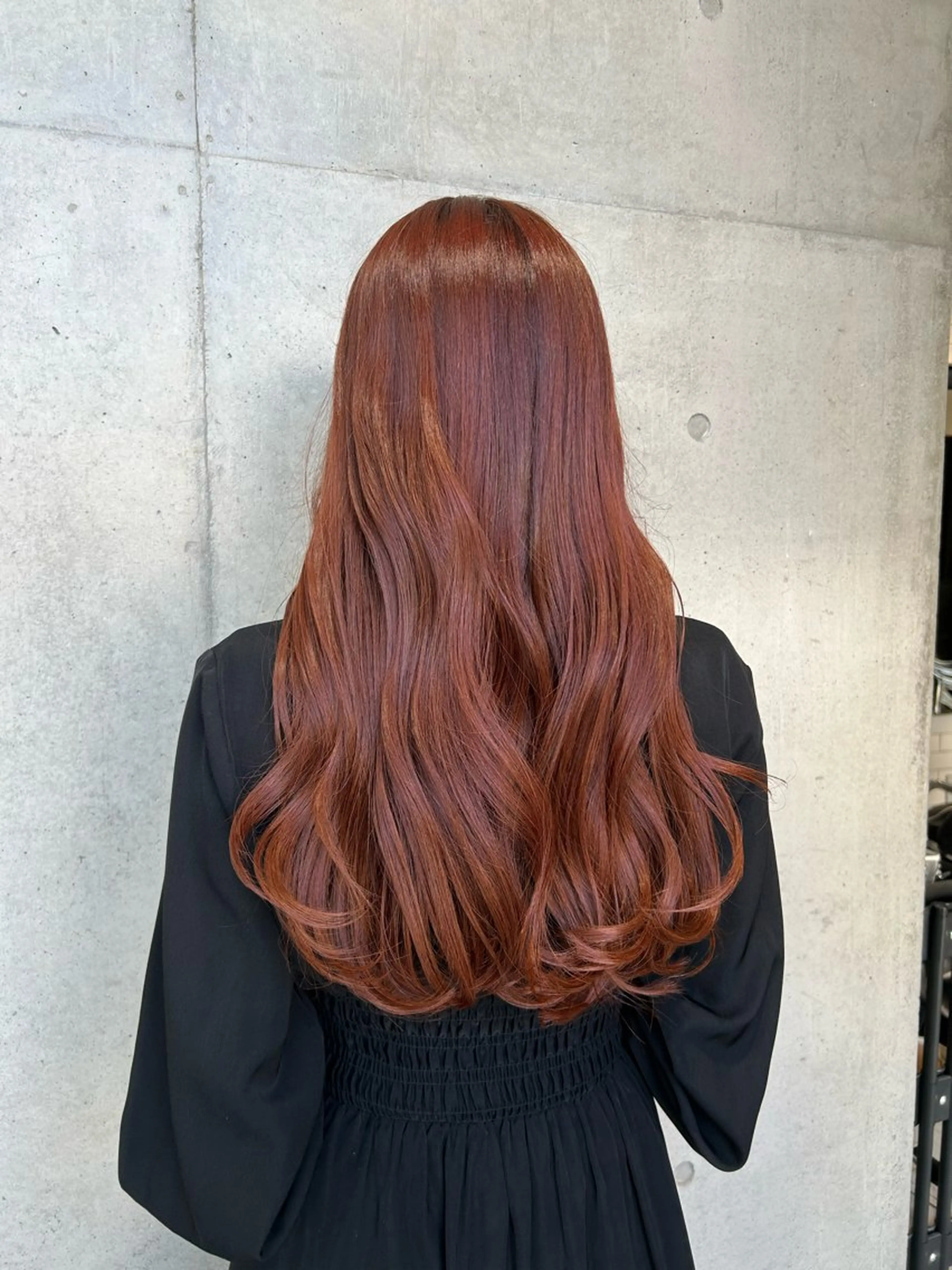 ロング カラー ヘアアレンジ ヘアカラー トリートメント ボブ艶モテカラー🫧 カリンのヘアスタイル