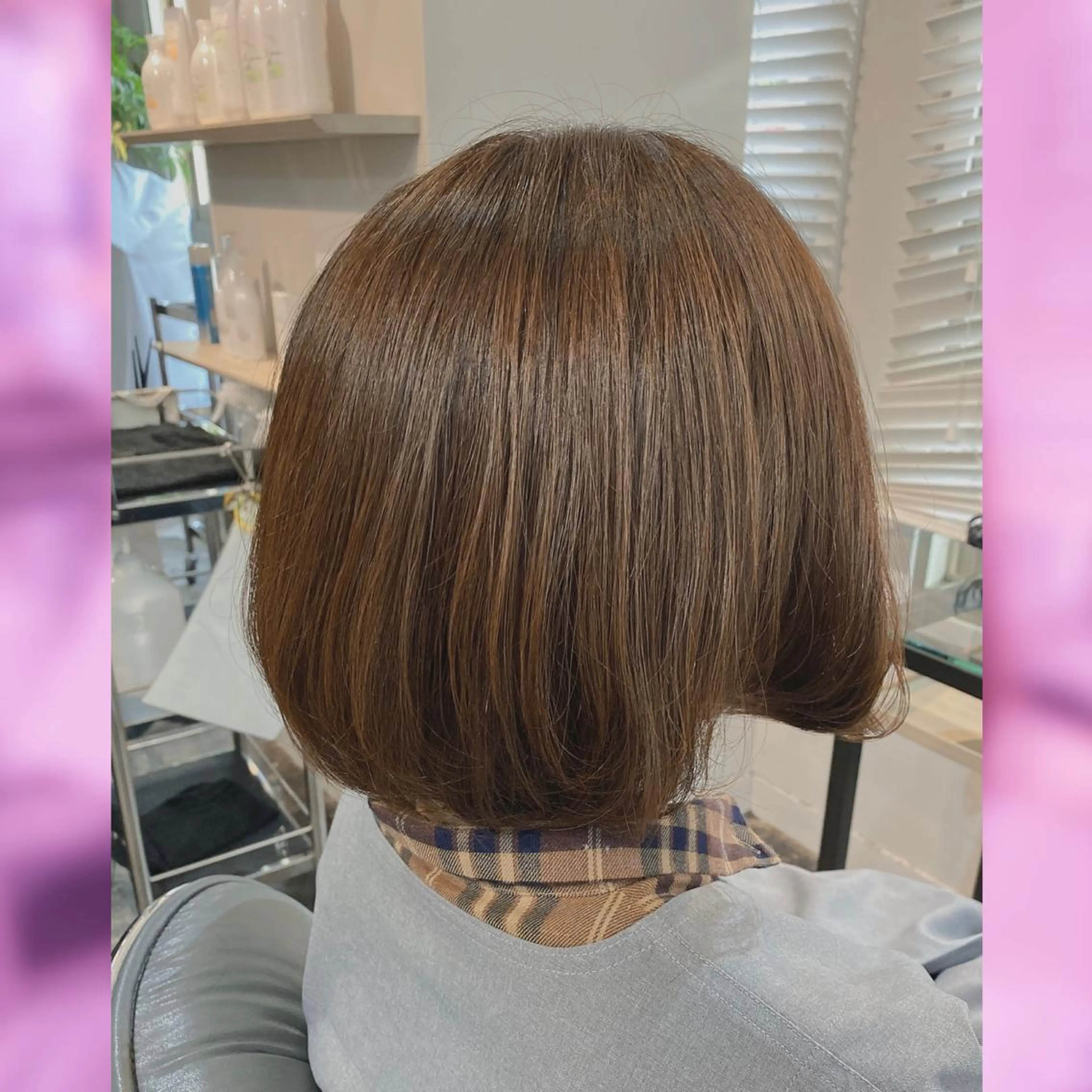 ショート カラー パーマ・レイヤー 髪質改善・TANIのヘアスタイル