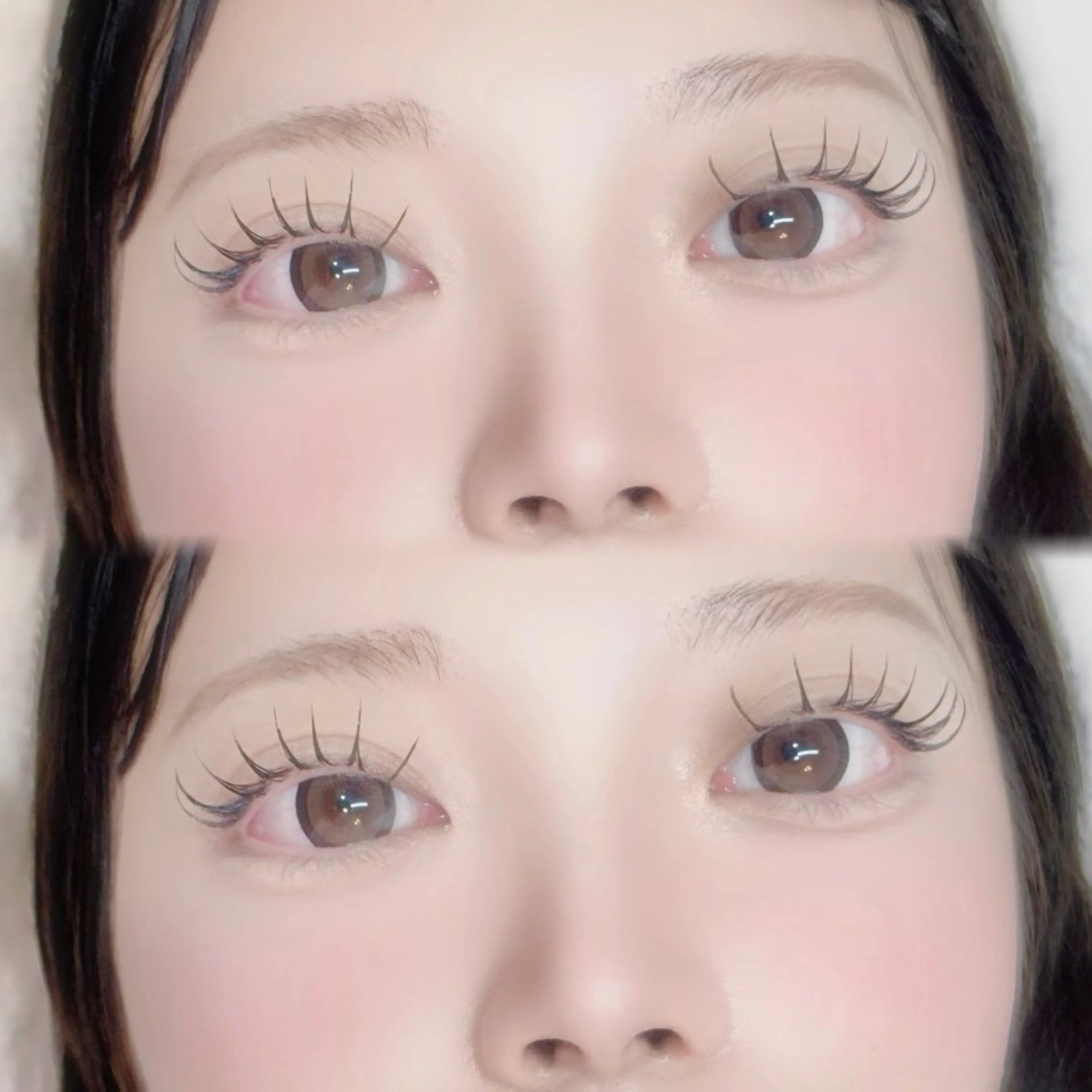 🎀 マツエク／フラットラッシュ80本 🎀LED+1100の写真