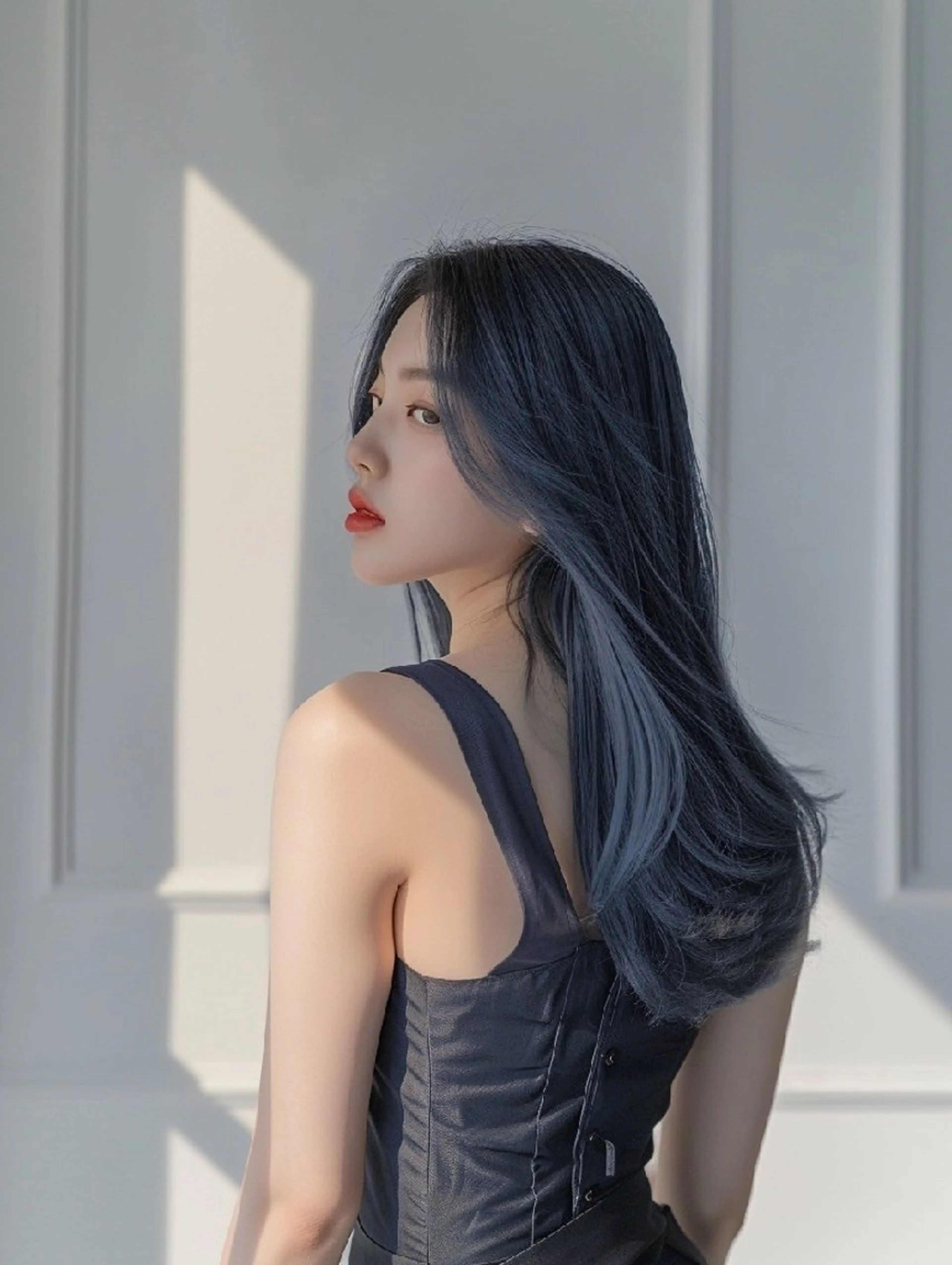 カラー 束感まつぱ🥑🤍 NATUKI🤍のヘアスタイル