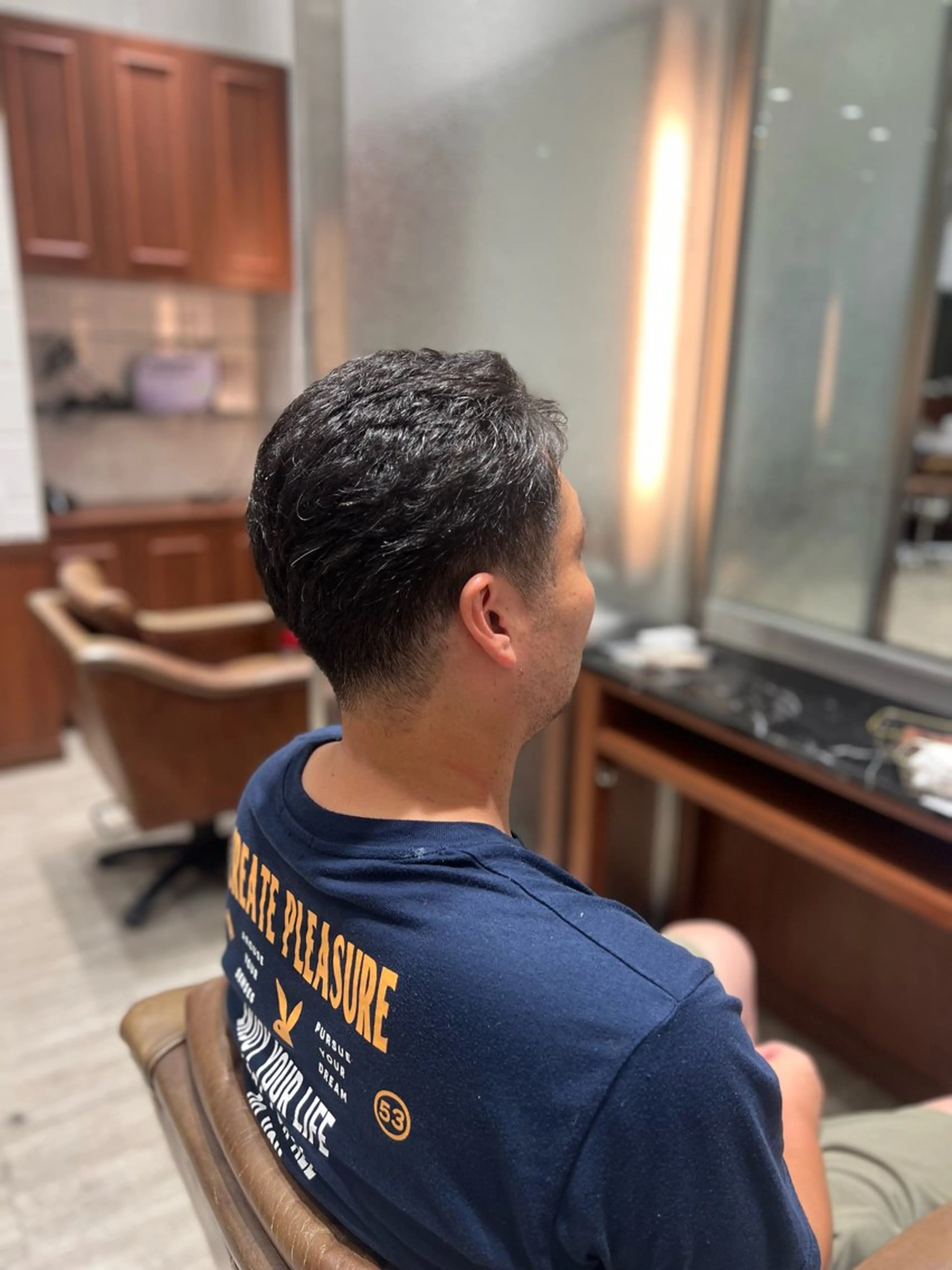 ショート メンズ 刈り上げ 山田 美幸のヘアスタイル