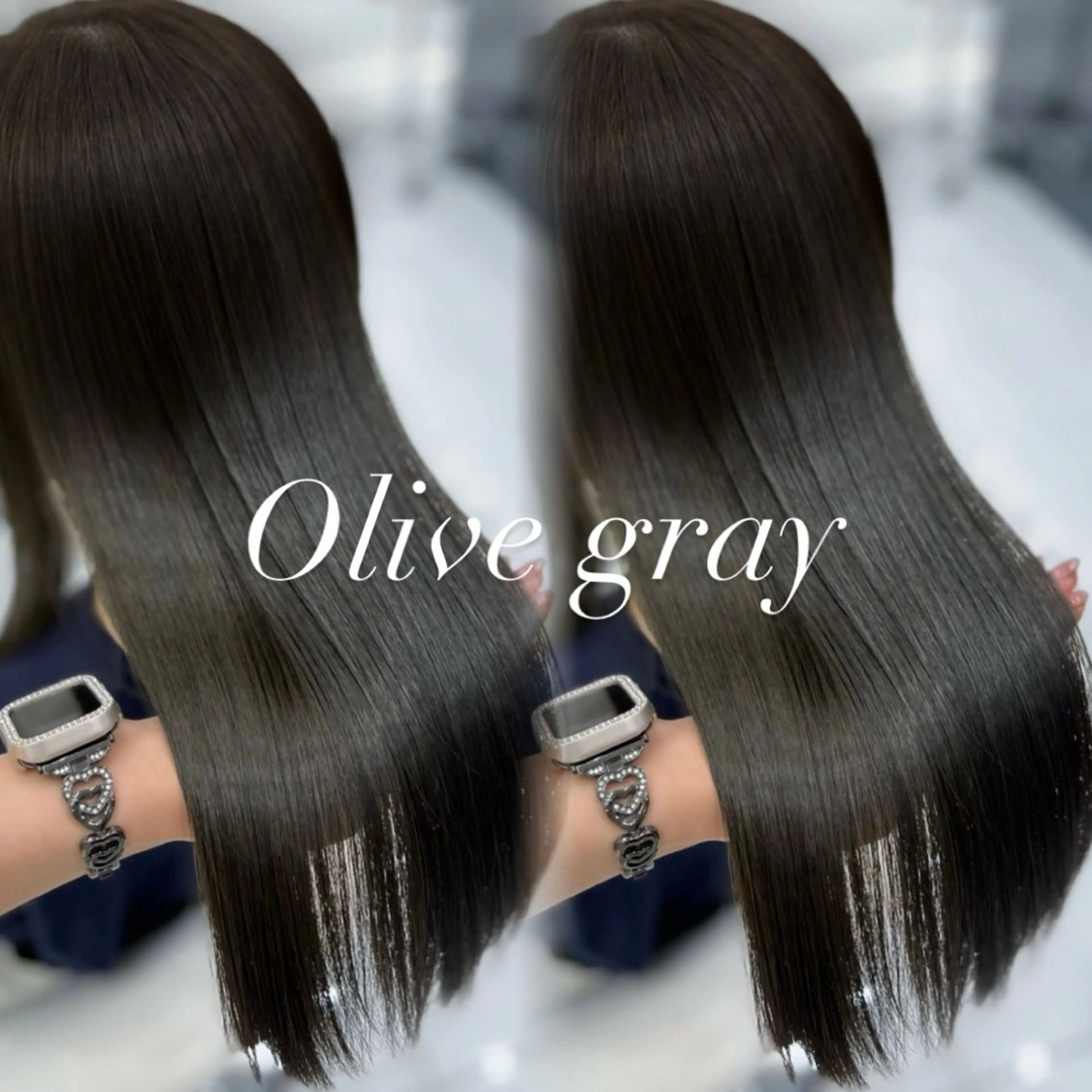 【本日限定🎀🩷】全体カット+うる艶フルカラー+1stepトリートメント+クイックスパ💆🏻‍♀️の写真