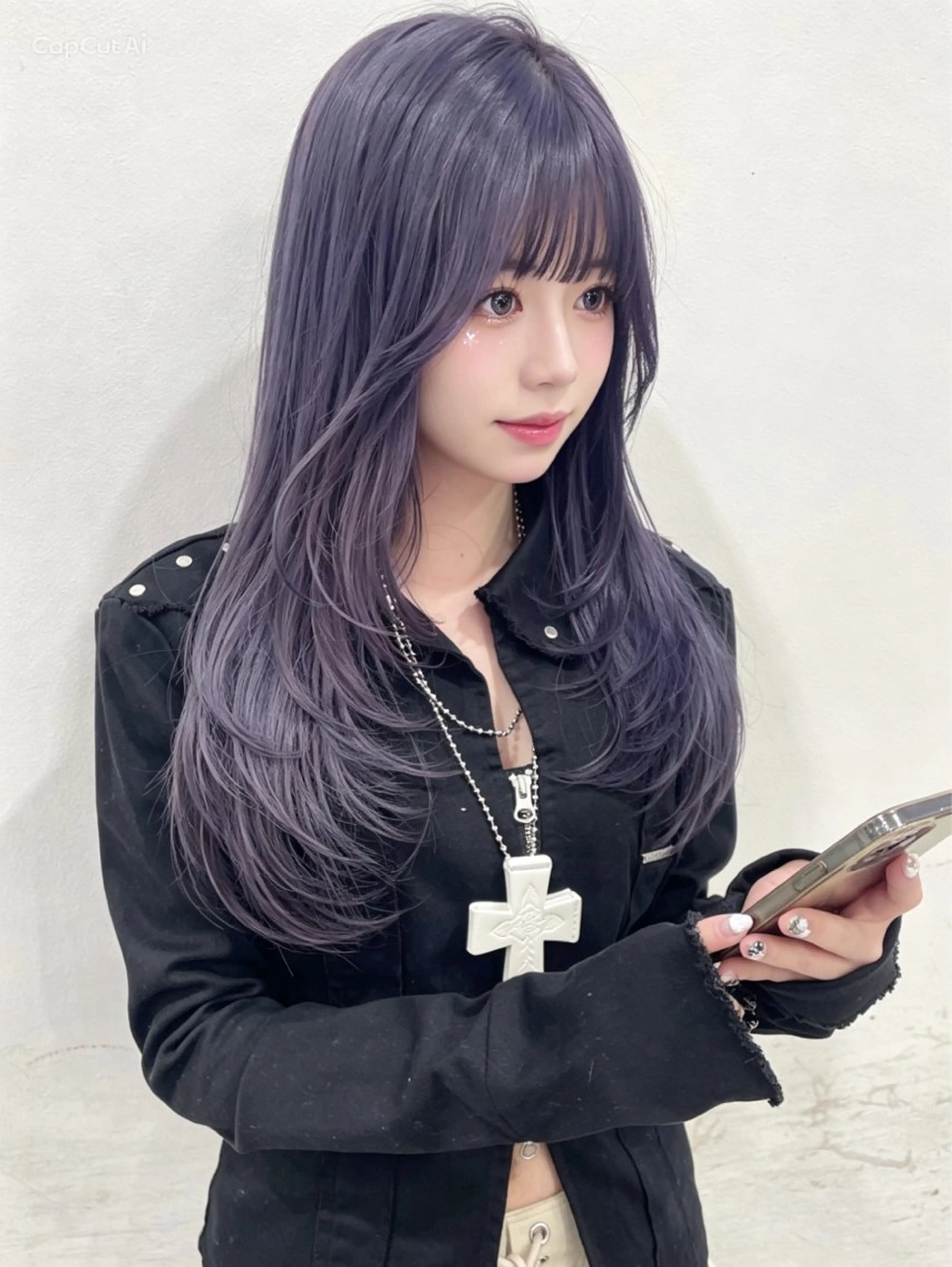 ロング カット 韓国レイヤー/ボブ /ジュンエイのヘアスタイル