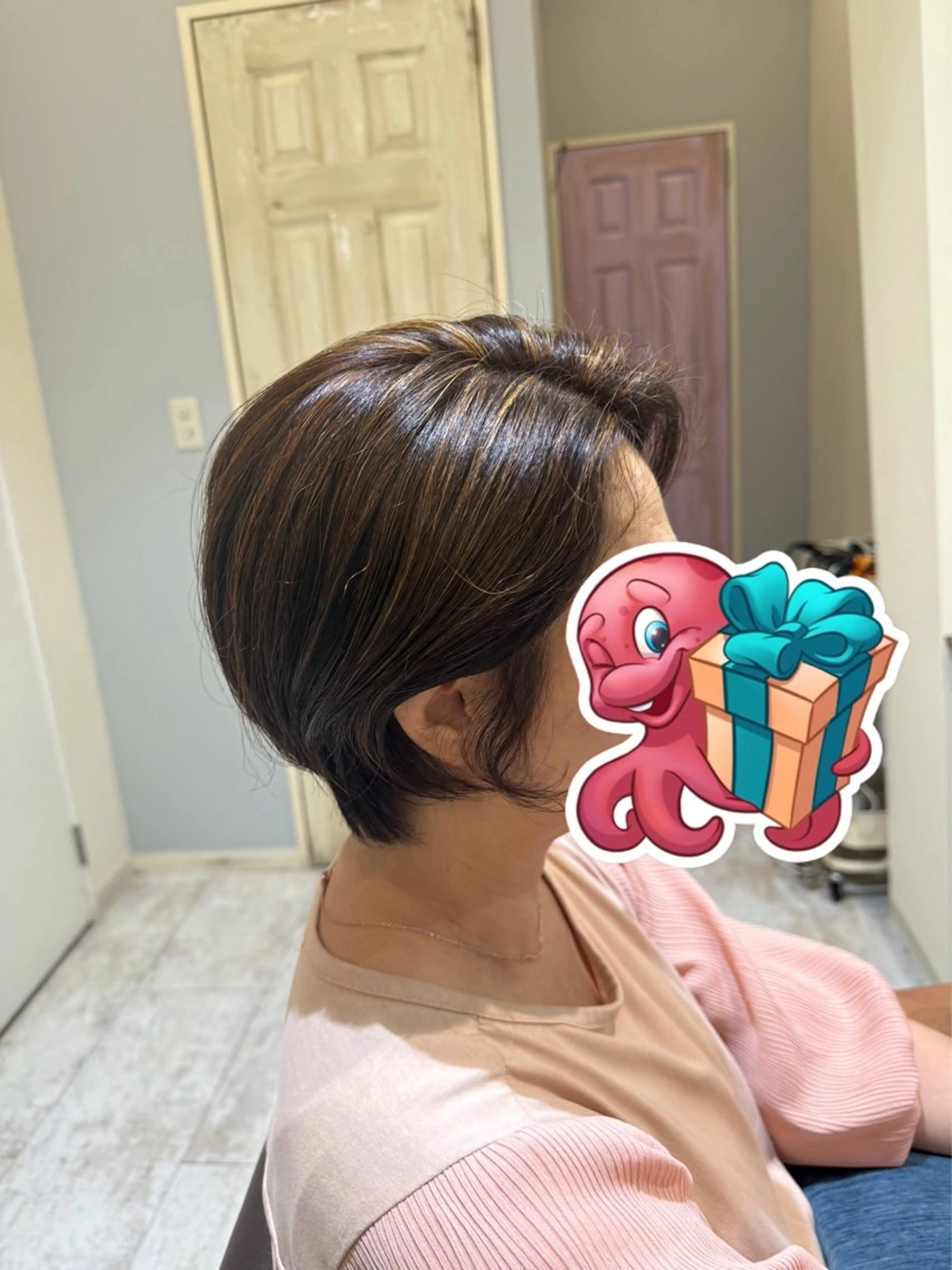 ショート カラー Blossom 大山imafujiのヘアスタイル