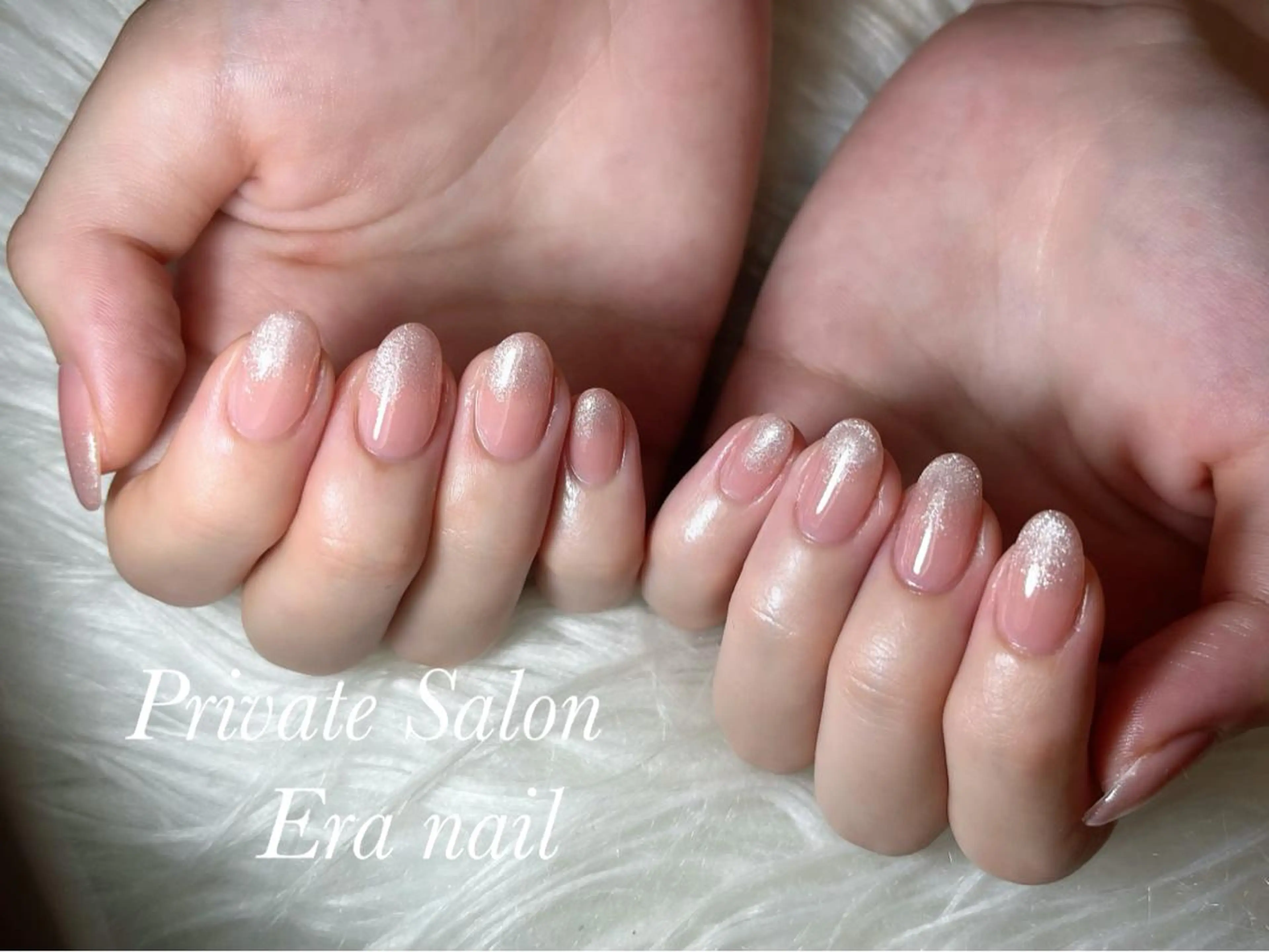 ネイル グラデーション マグネットネイル ハンドネイル Era nailのネイルデザイン