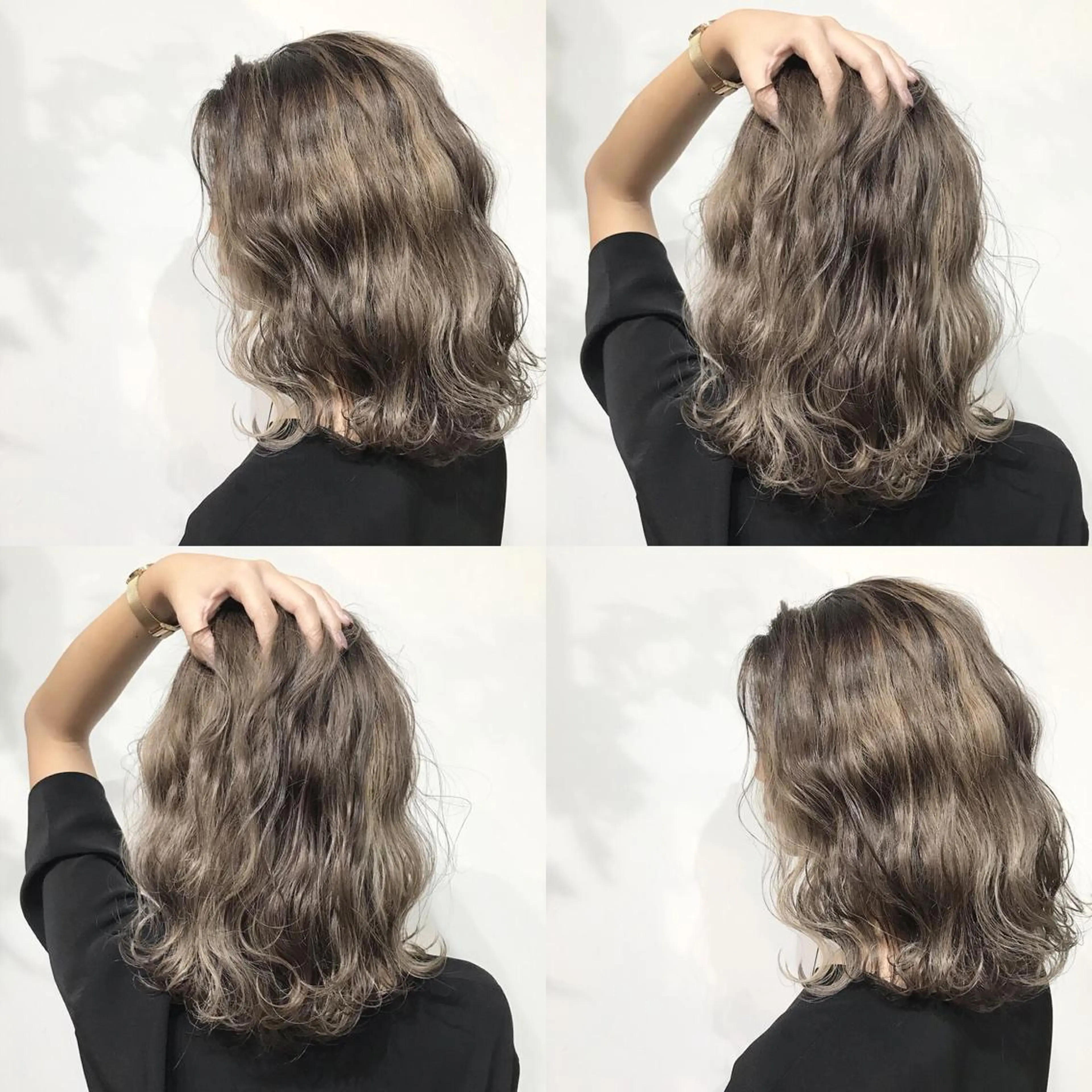 セミロング カラー アディクシーカラー ベージュカラー ヘアカラー トリートメント レイヤー/顔周り /AKARIのヘアスタイル