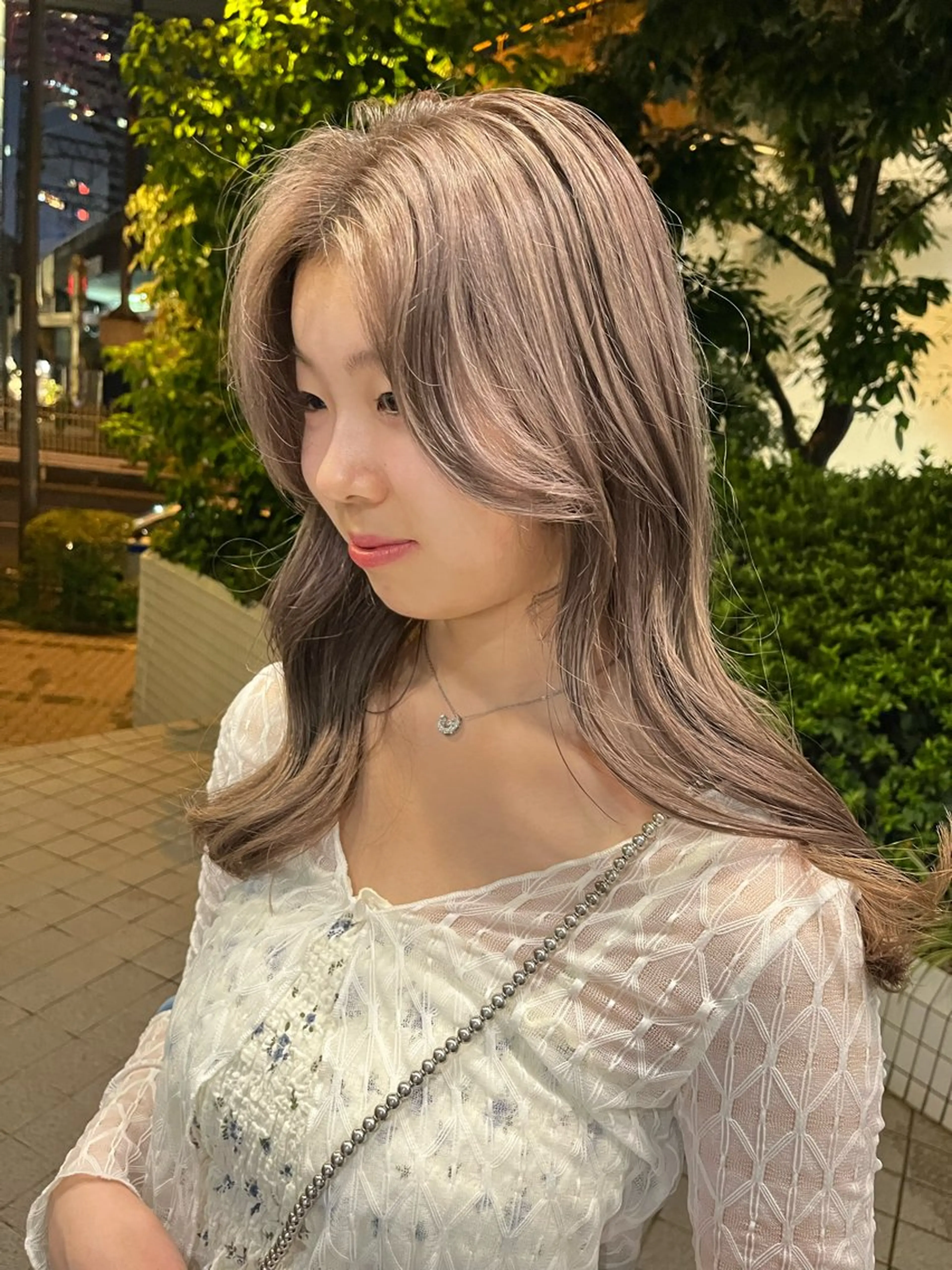 ロング レイヤーカット 梅田美容室/カット /Maoのヘアスタイル