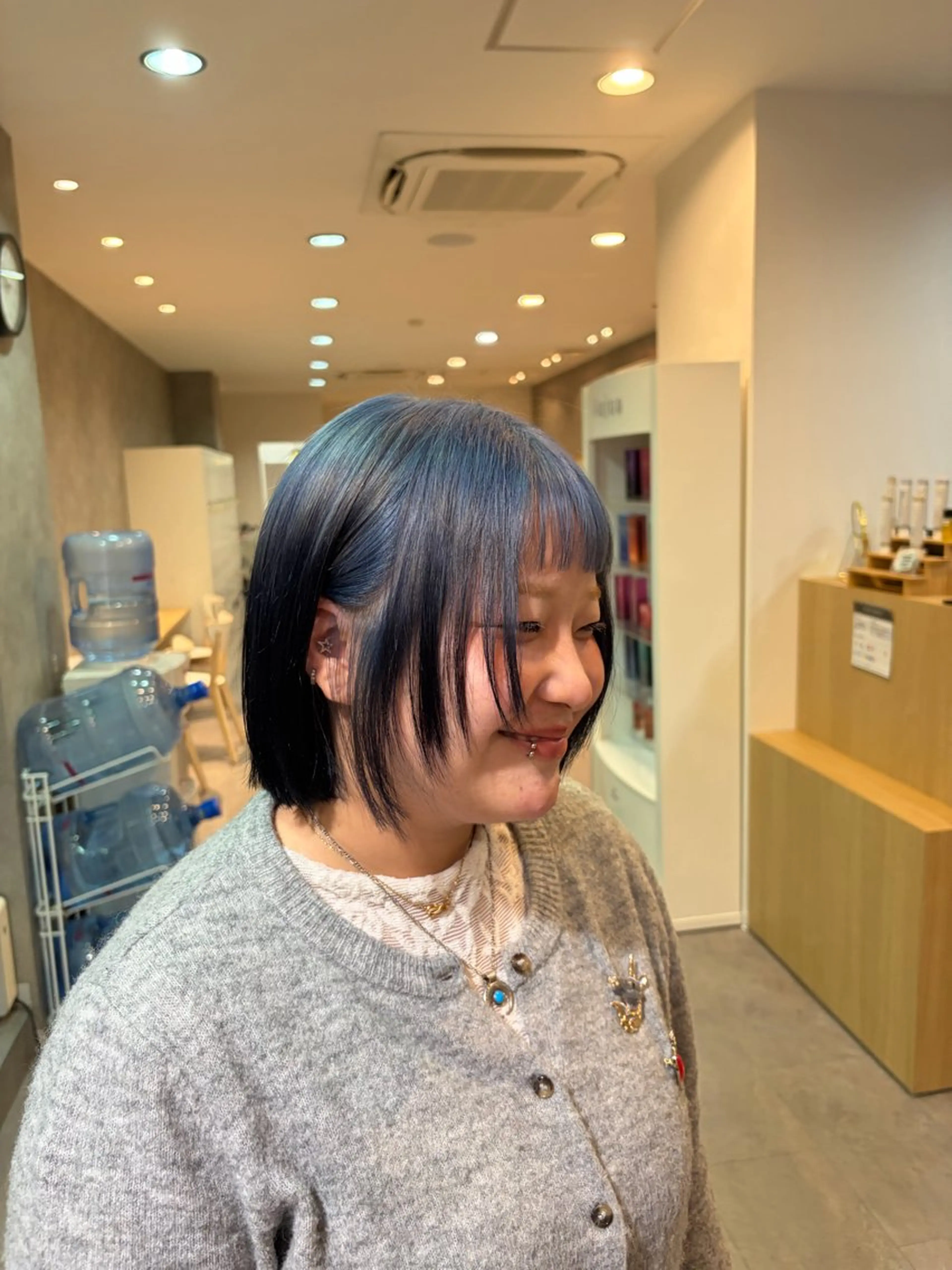 ショート 髪質改善/ハイトーン /デザイン見正 恵弥のヘアスタイル