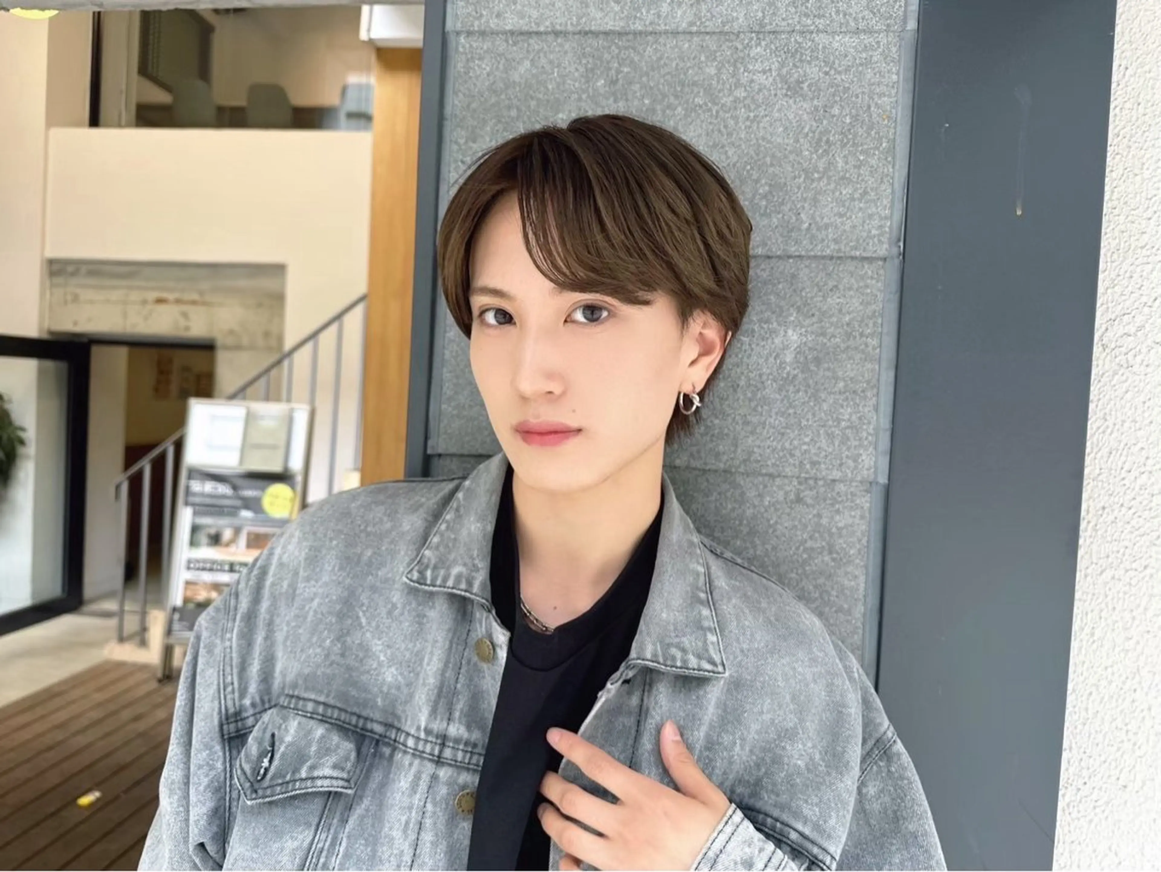 メンズ アイブロウ Rubik's江坂 ルービックえさかのヘアスタイル