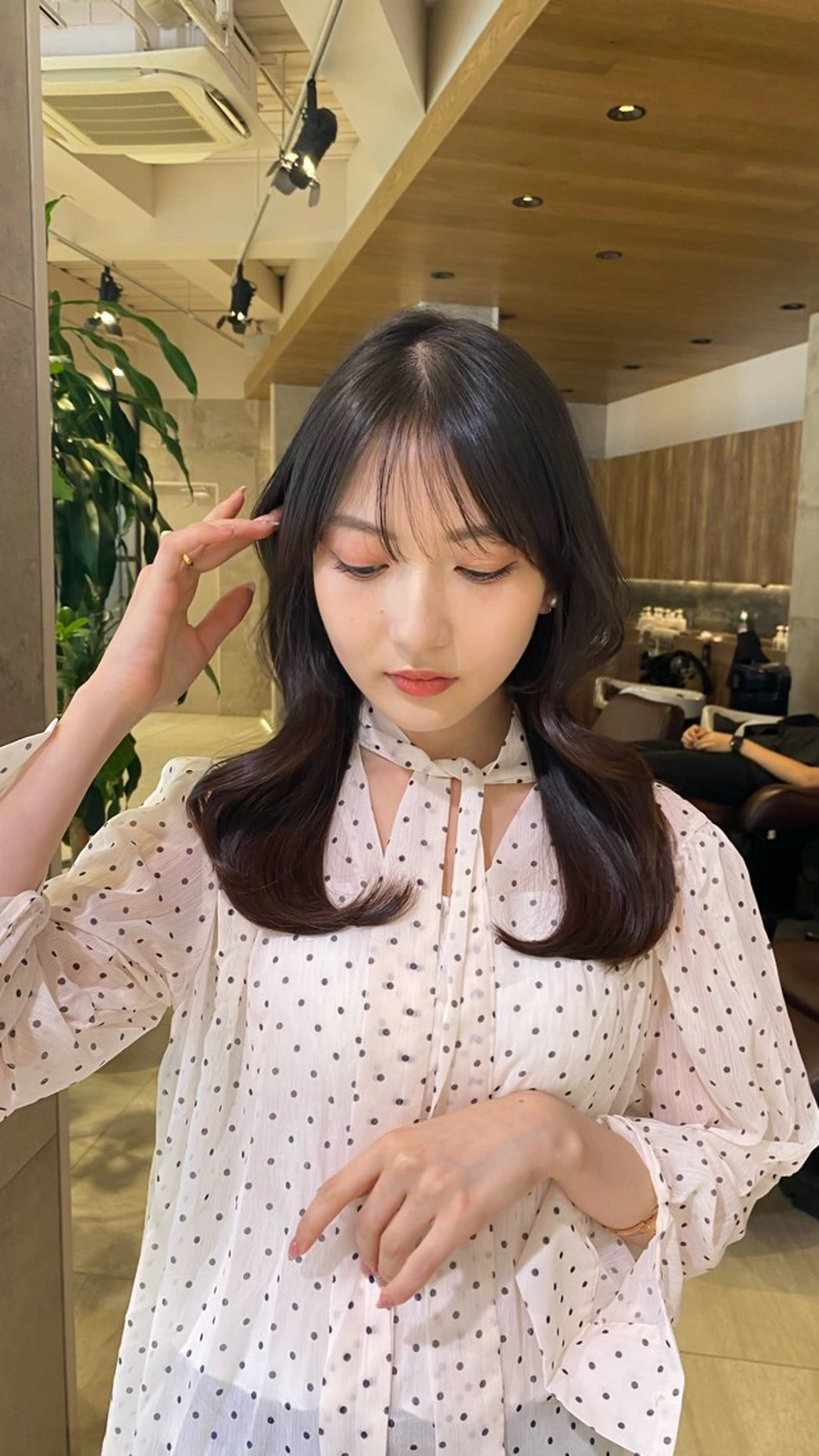 セミロング ボブ／レイヤーモデル 募集中🫧ゆい🌼のヘアスタイル