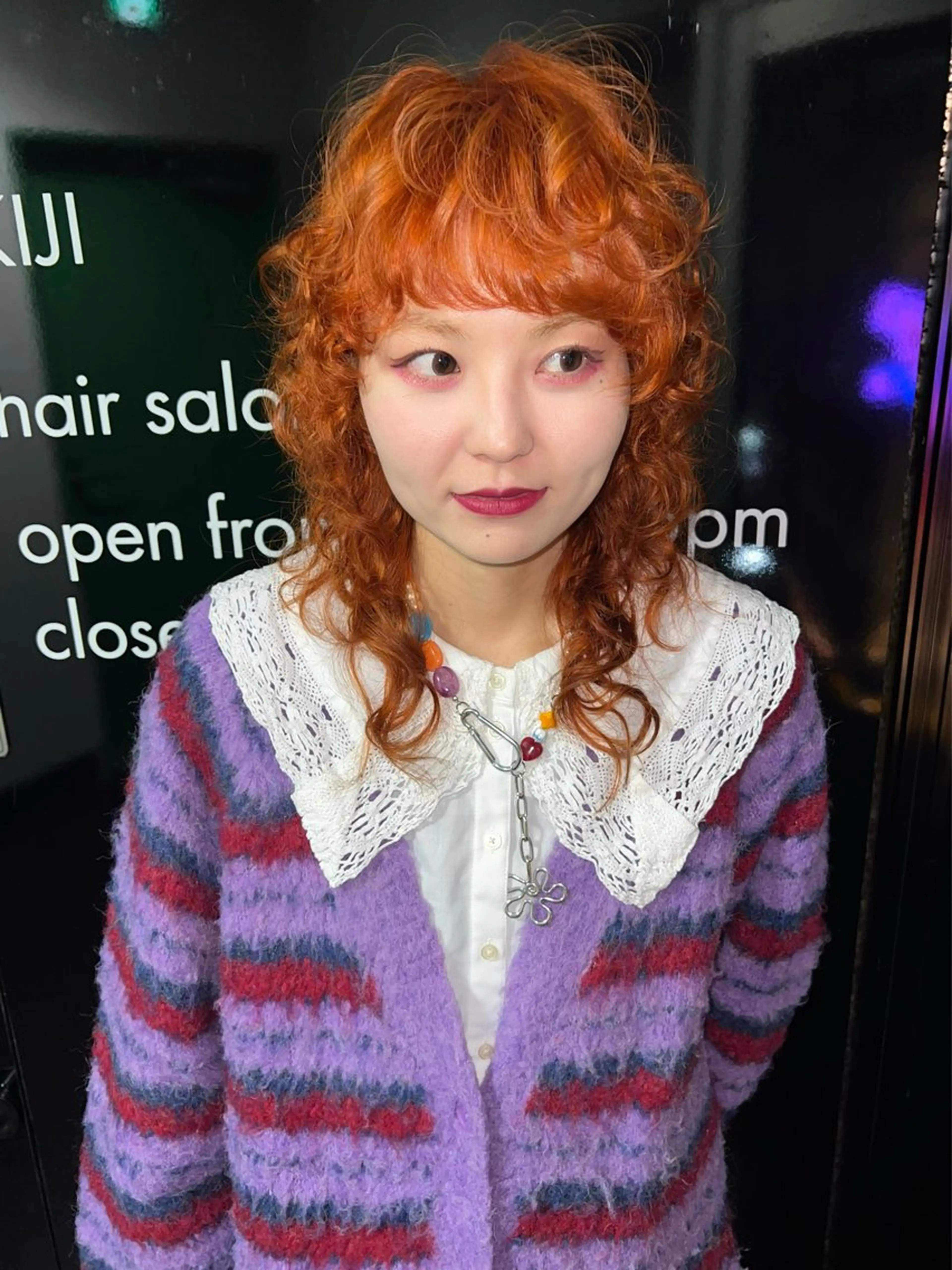 セミロング カラー ヘアカラー haruka /透明感カラーのヘアスタイル