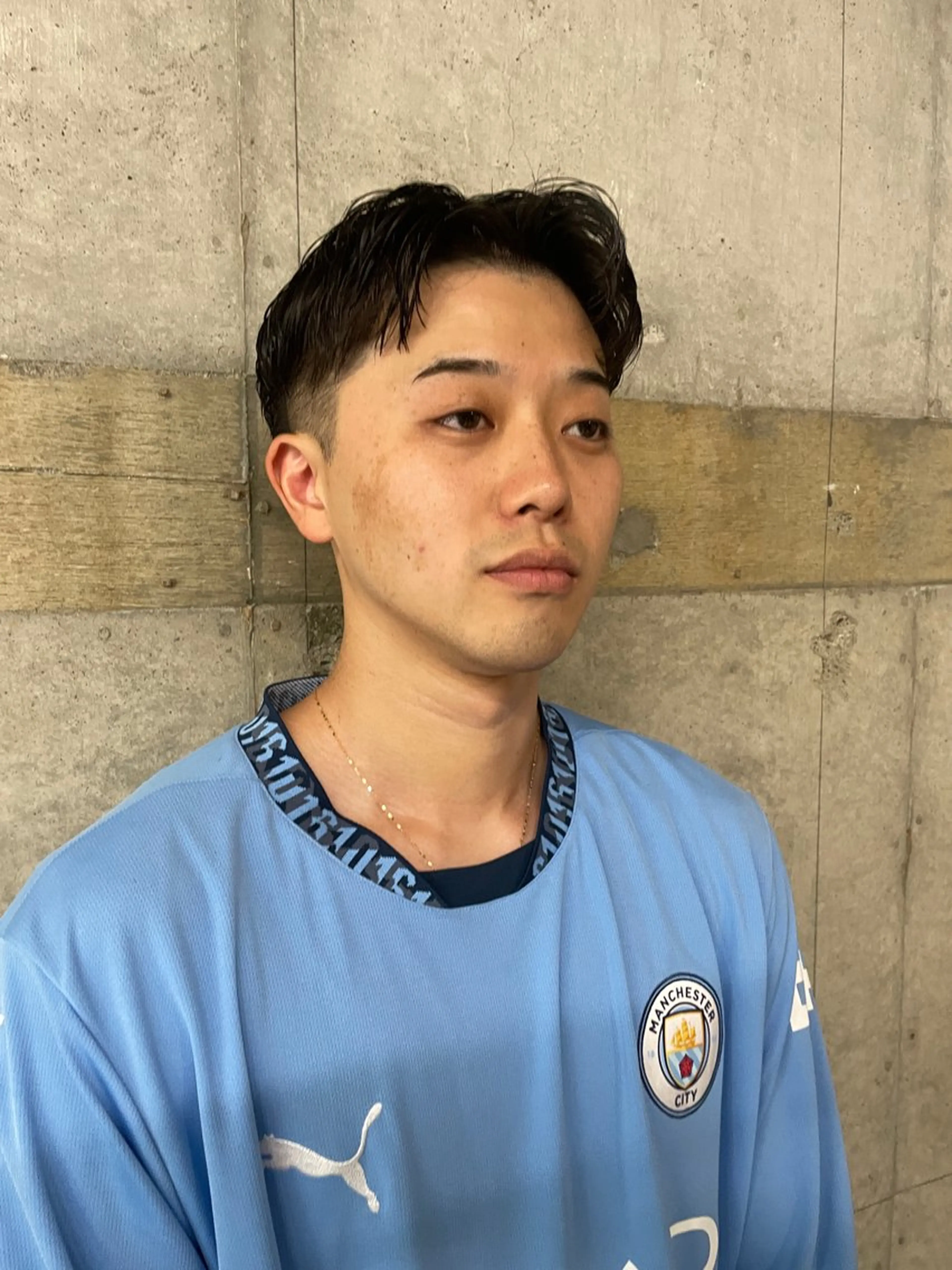 ショート パーマ/メンズ/ 鮫島竜海のヘアスタイル