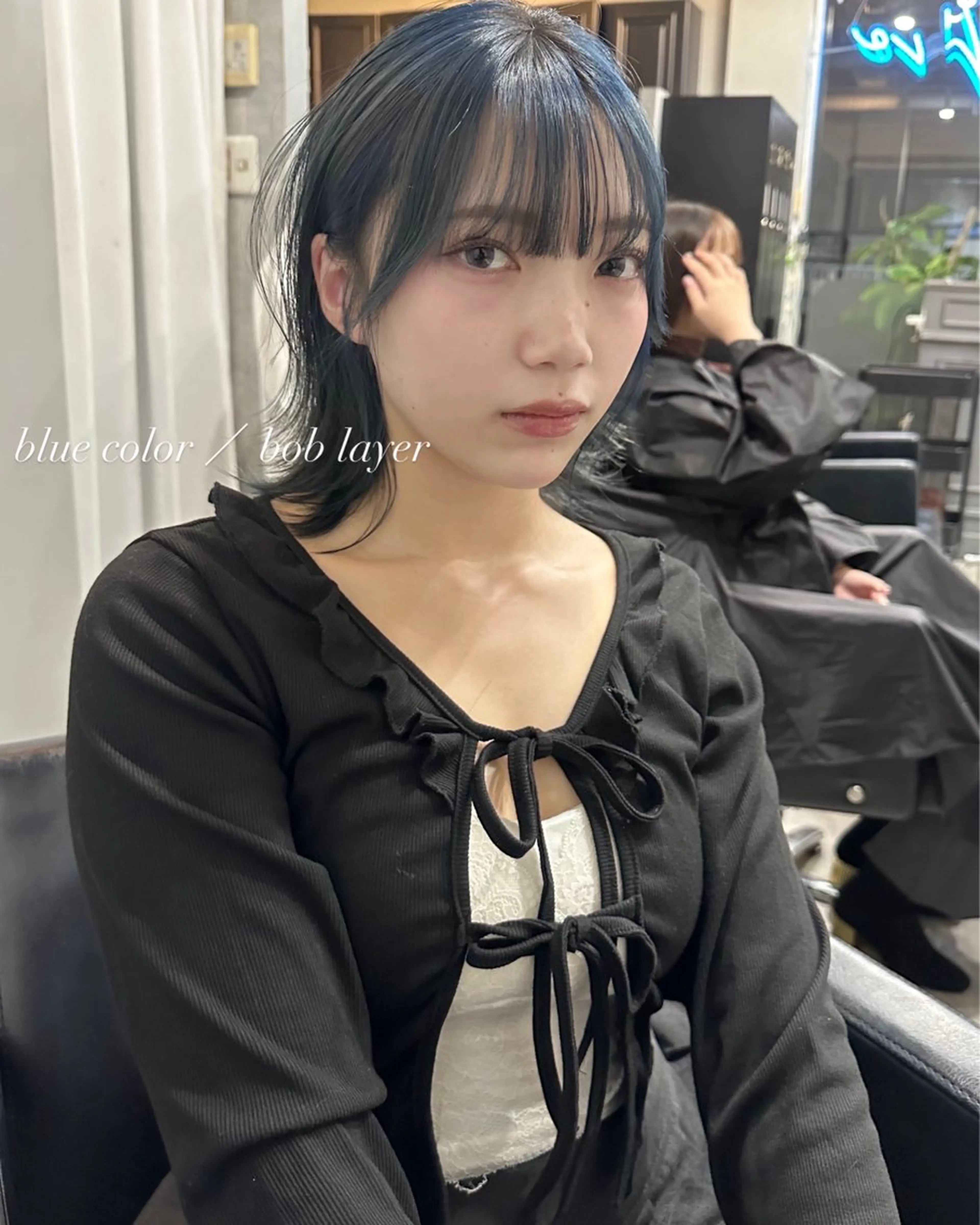 ミディアム カラー カット ヘアカラー トリートメント ヘアセット 🫧🇰🇷韓国ヘア レイヤー🐺Yutaのヘアスタイル