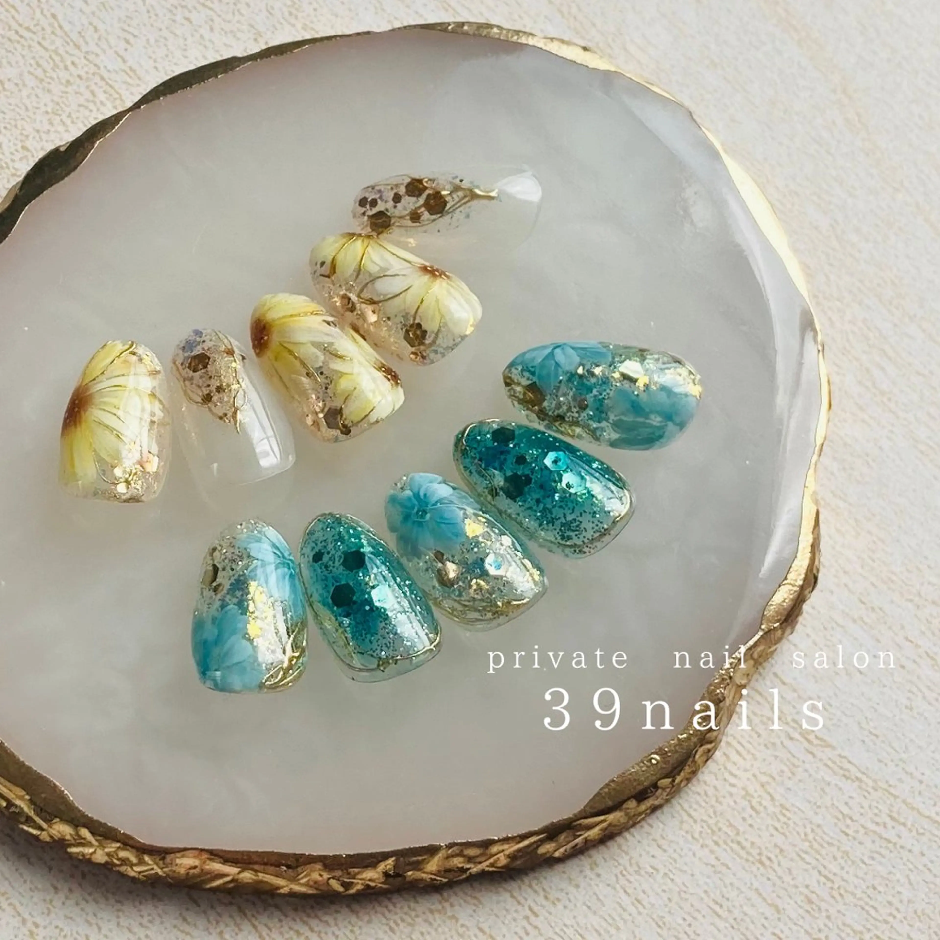 ネイル ハンドネイル 39-nails EharaMikuのネイルデザイン