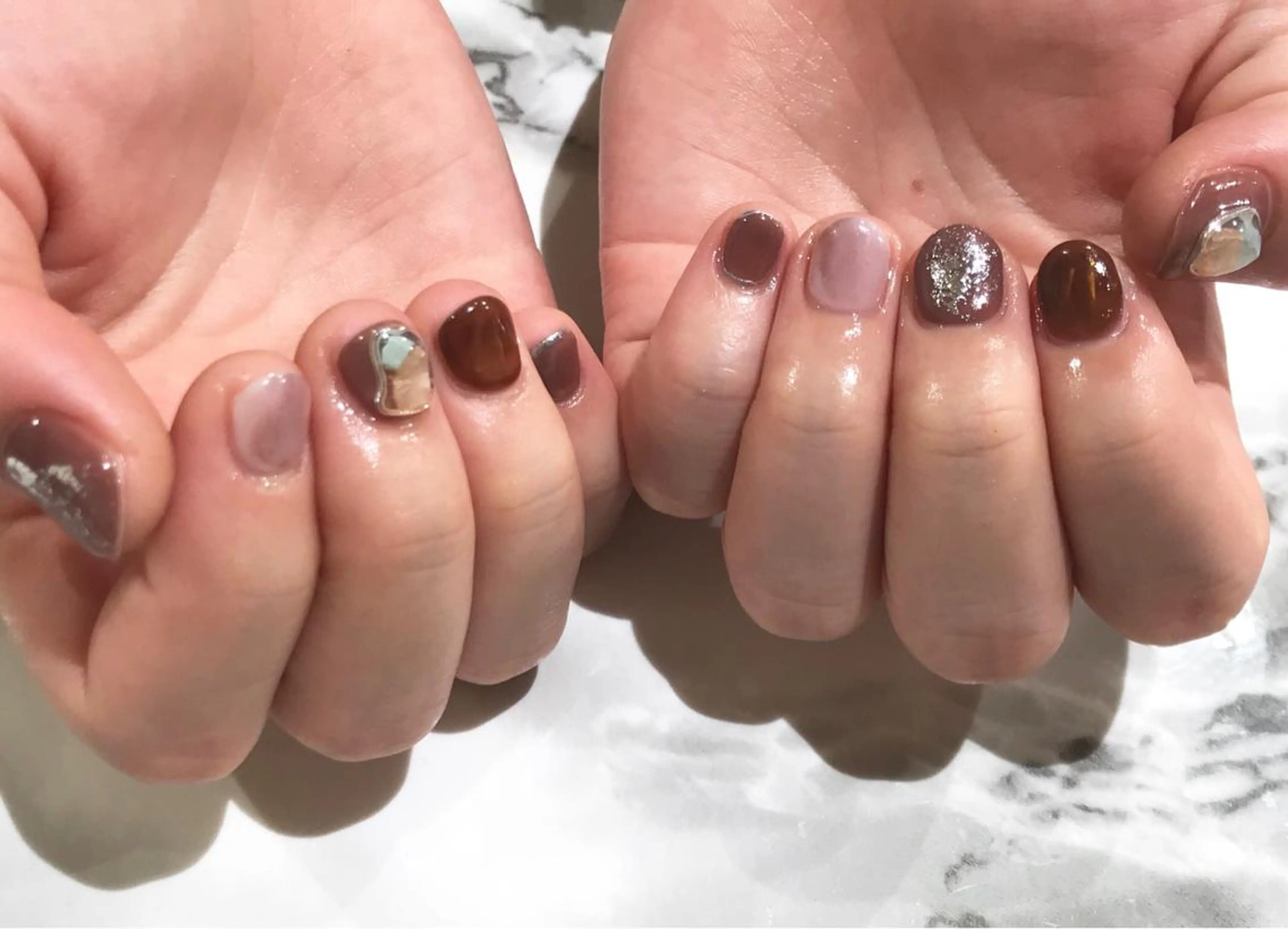 ネイル 舞田 苑香のネイルデザイン