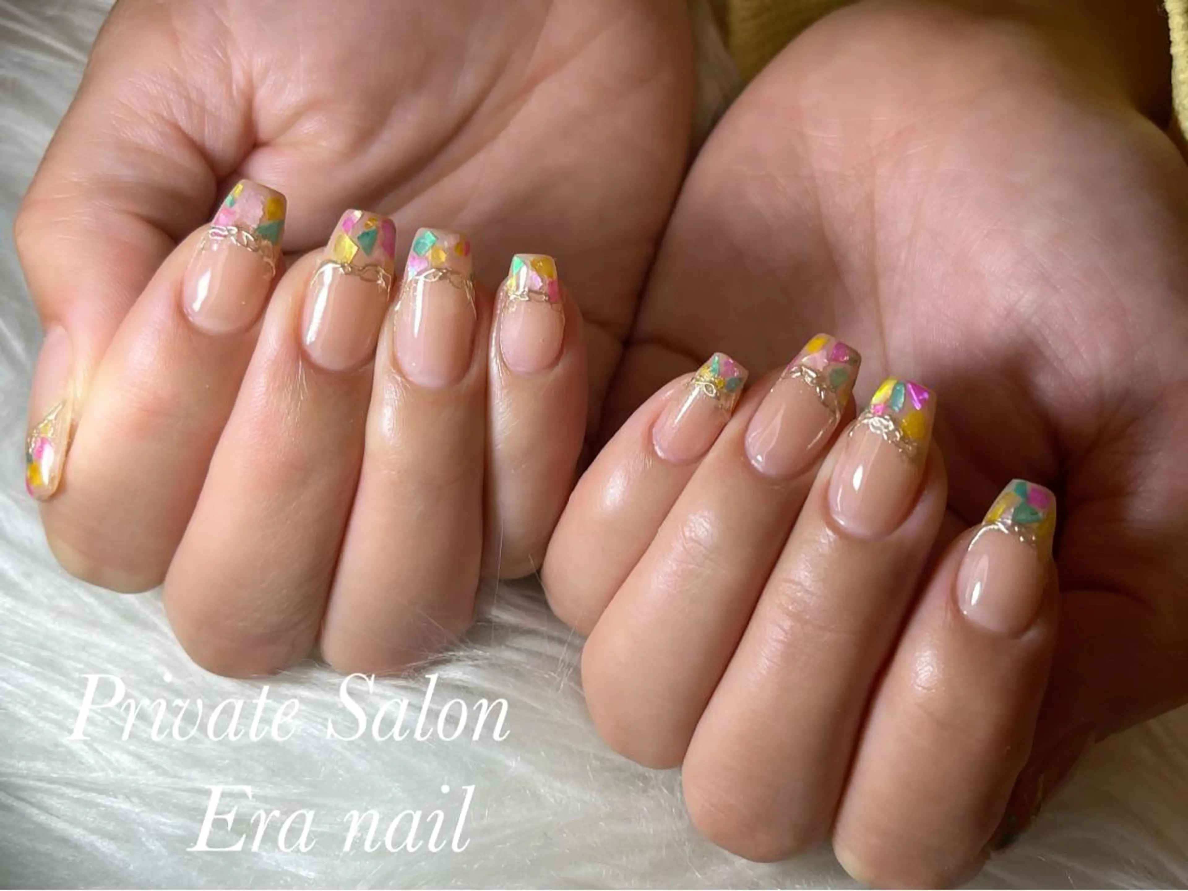 ネイル フレンチネイル Era nailのネイルデザイン