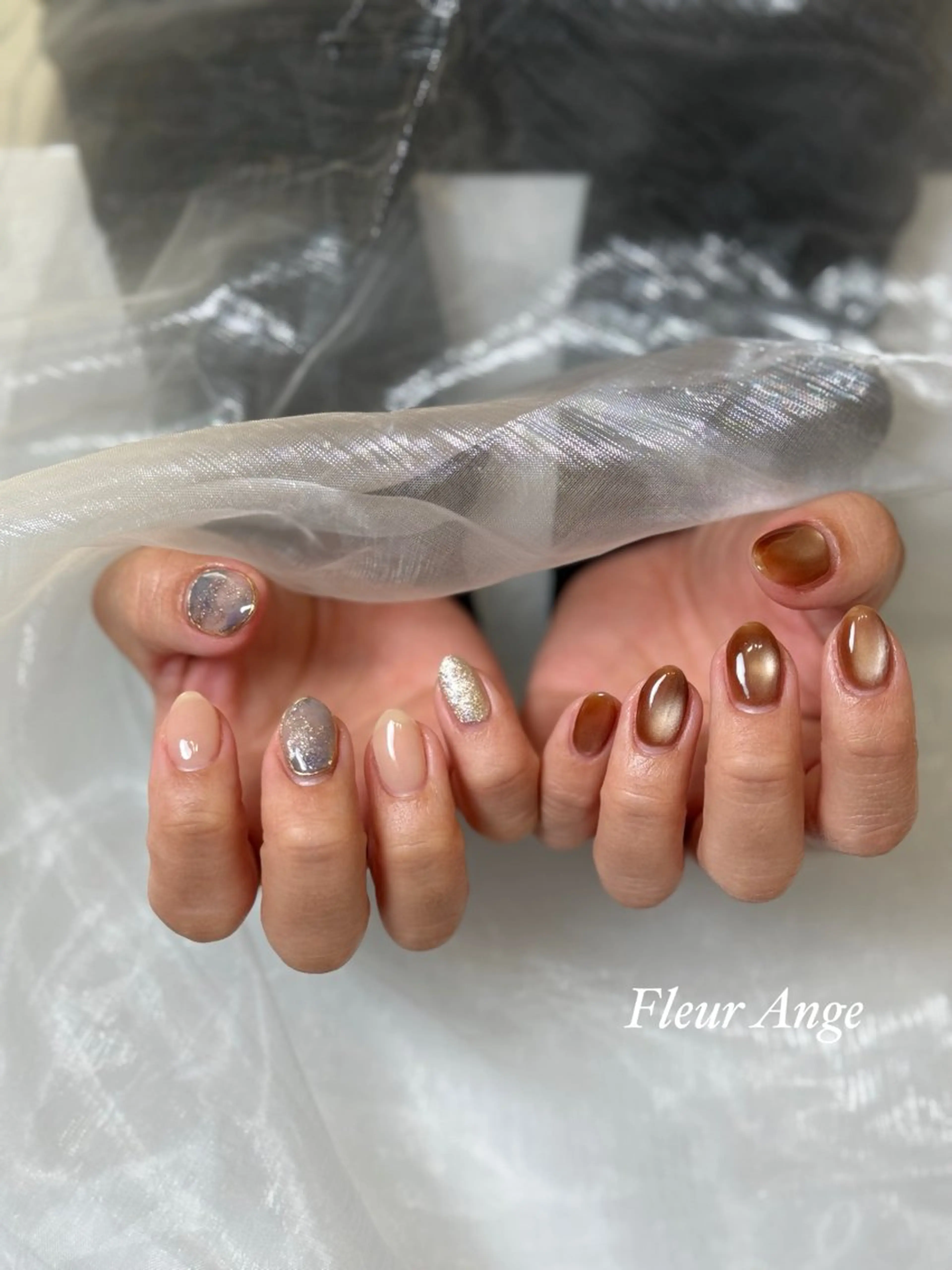 ネイル ハンドネイル Fleur Ange nail salonのネイルデザイン