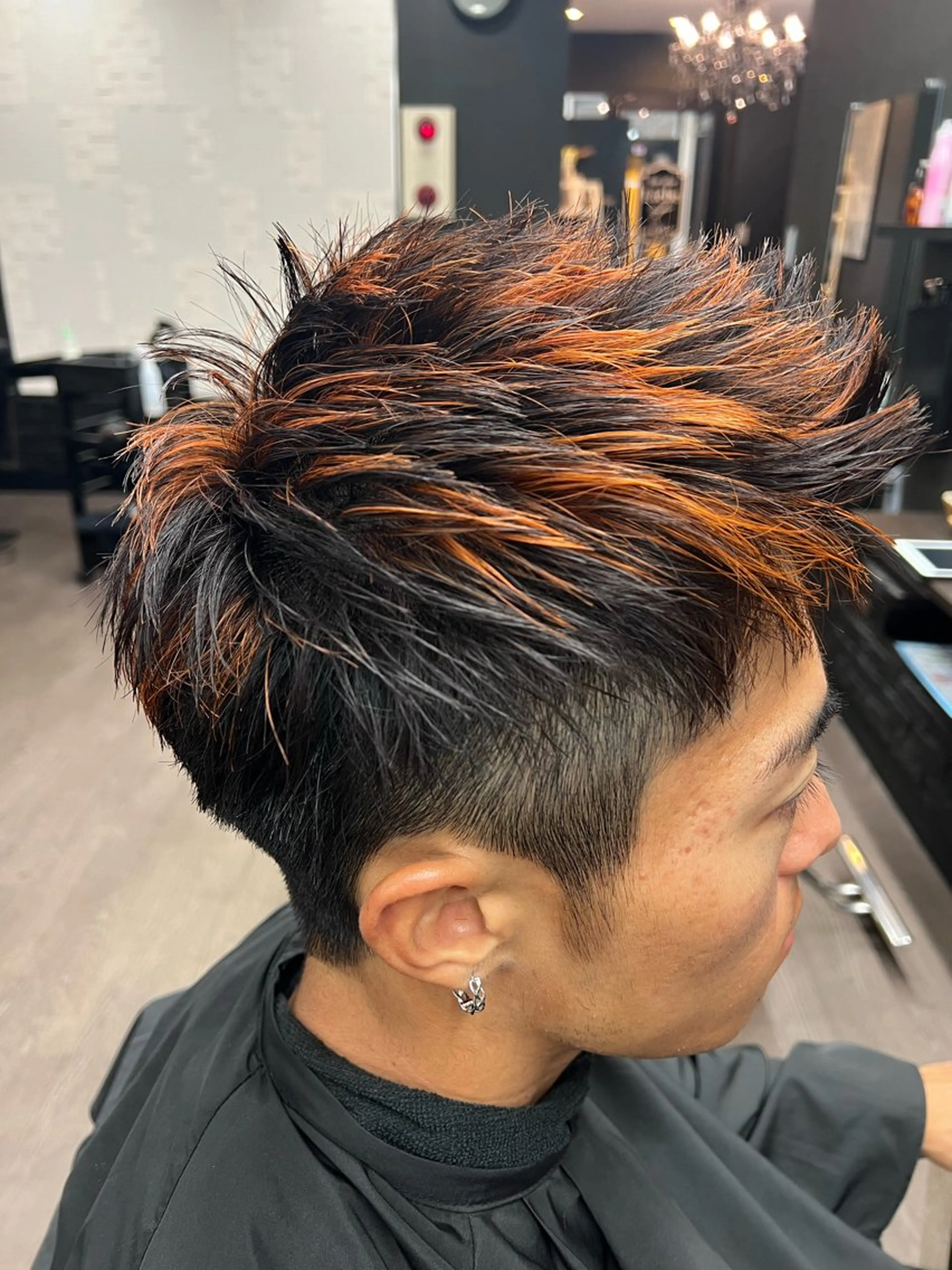 ショート カラー メンズ Hair salon Liebe YUTAのヘアスタイル