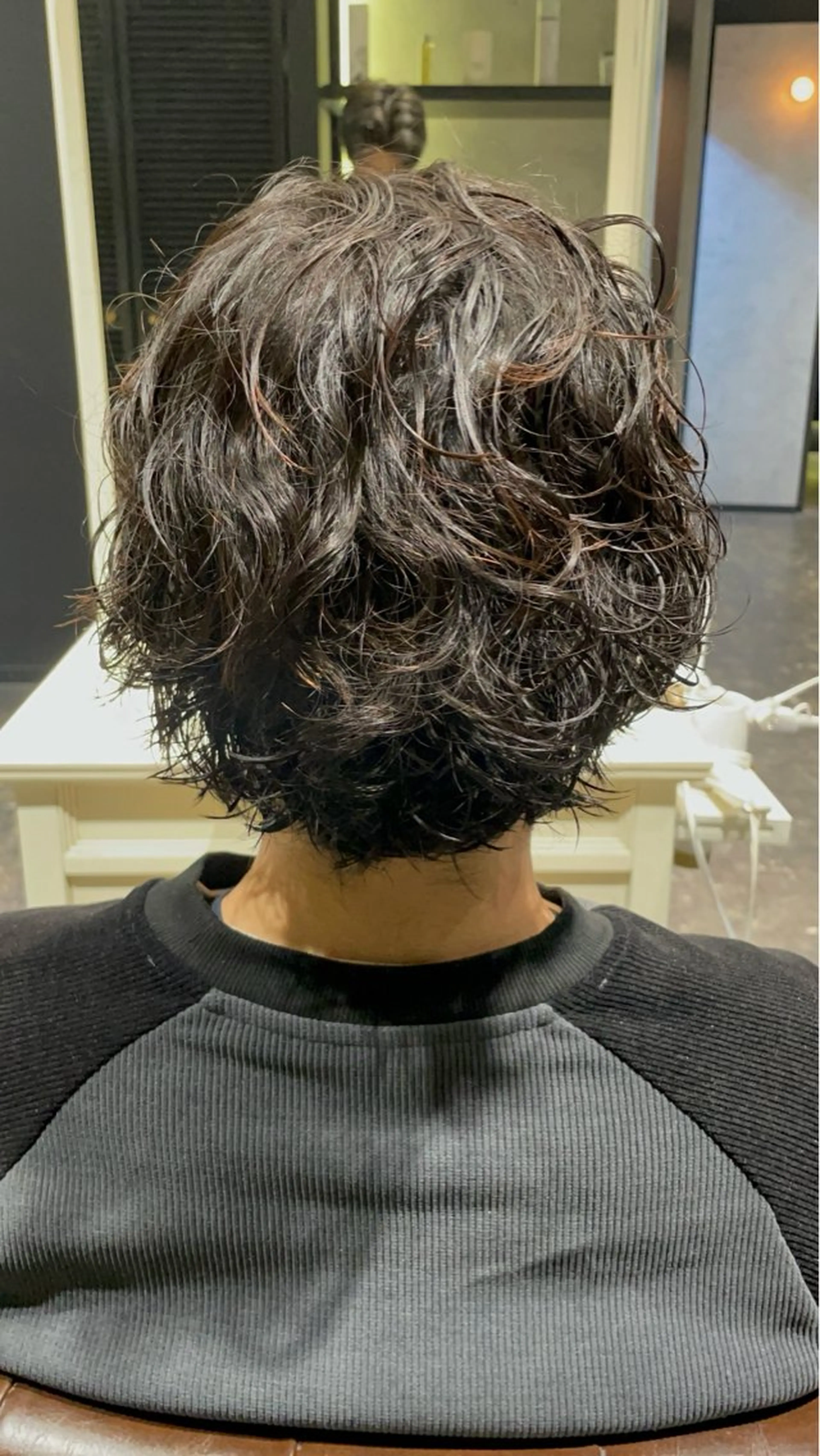 パーマ メンズ カット パーマ 💈メンズ職人 ルキト💈のヘアスタイル