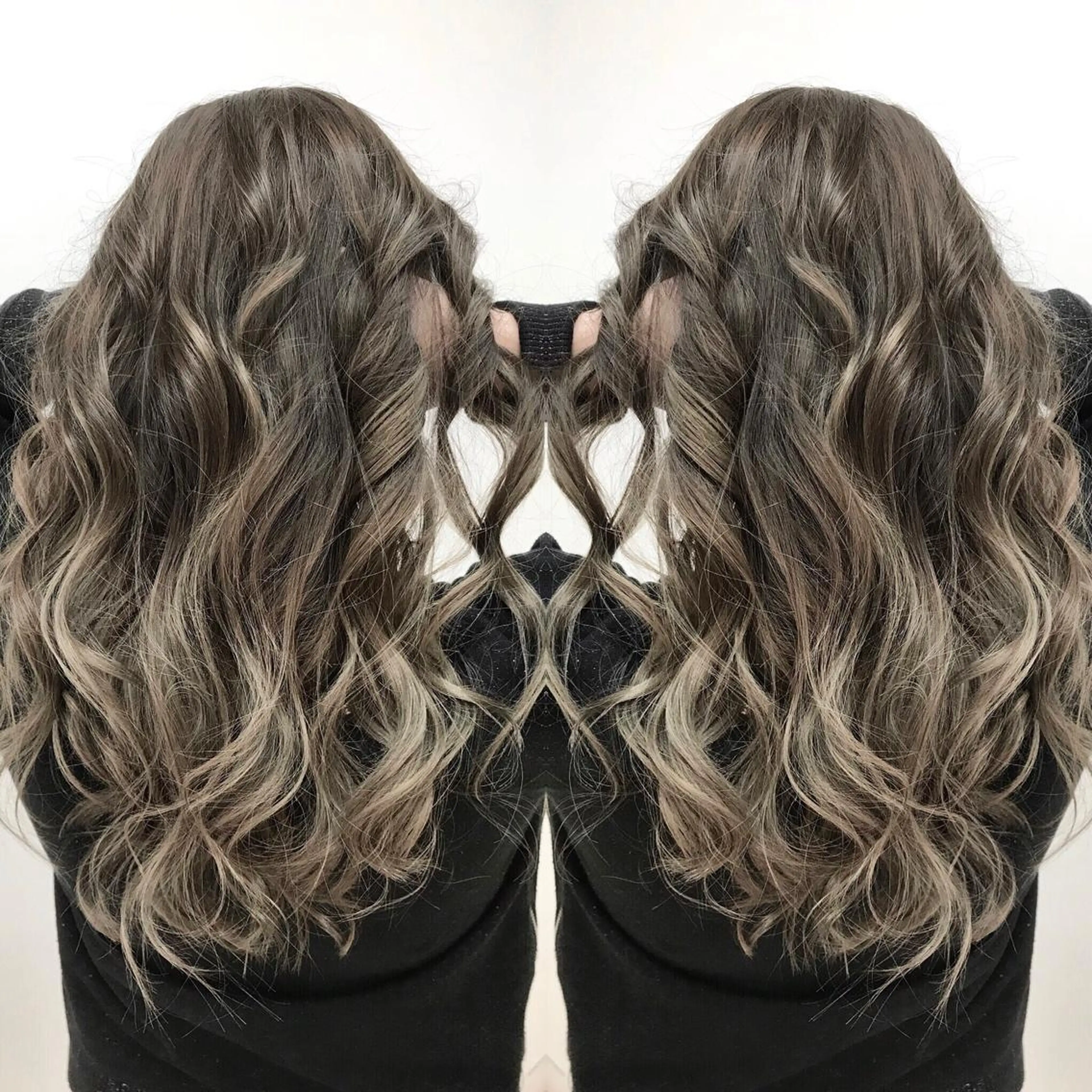 ロング カラー グラデーションカラー イルミナカラー 外国人風カラー カット ヘアカラー Hair make VERDA所属・VERDA KENのヘアスタイル