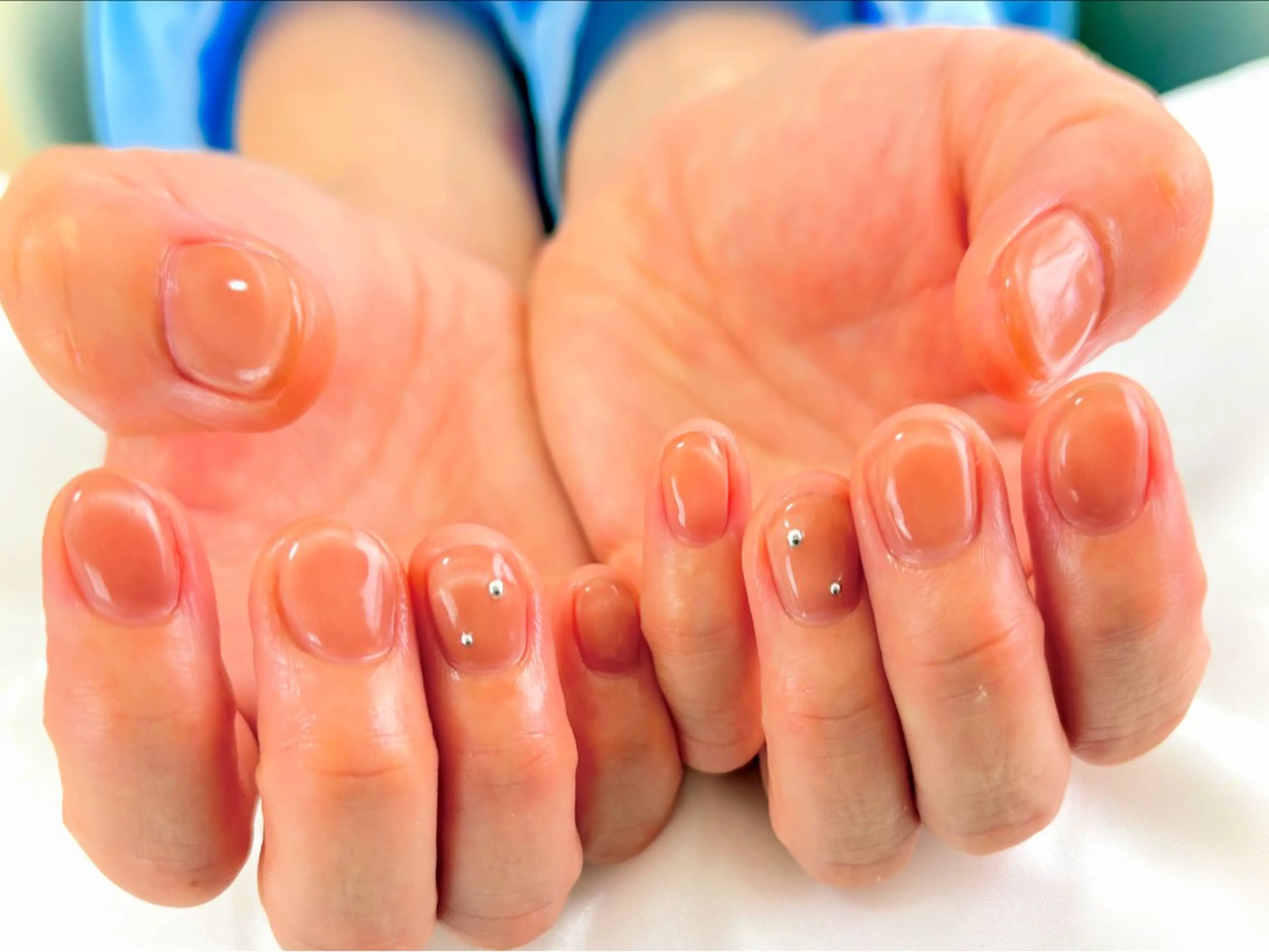 ネイル フレンチネイル ハンドネイル Nail salon Cielel⟡Ayaのネイルデザイン