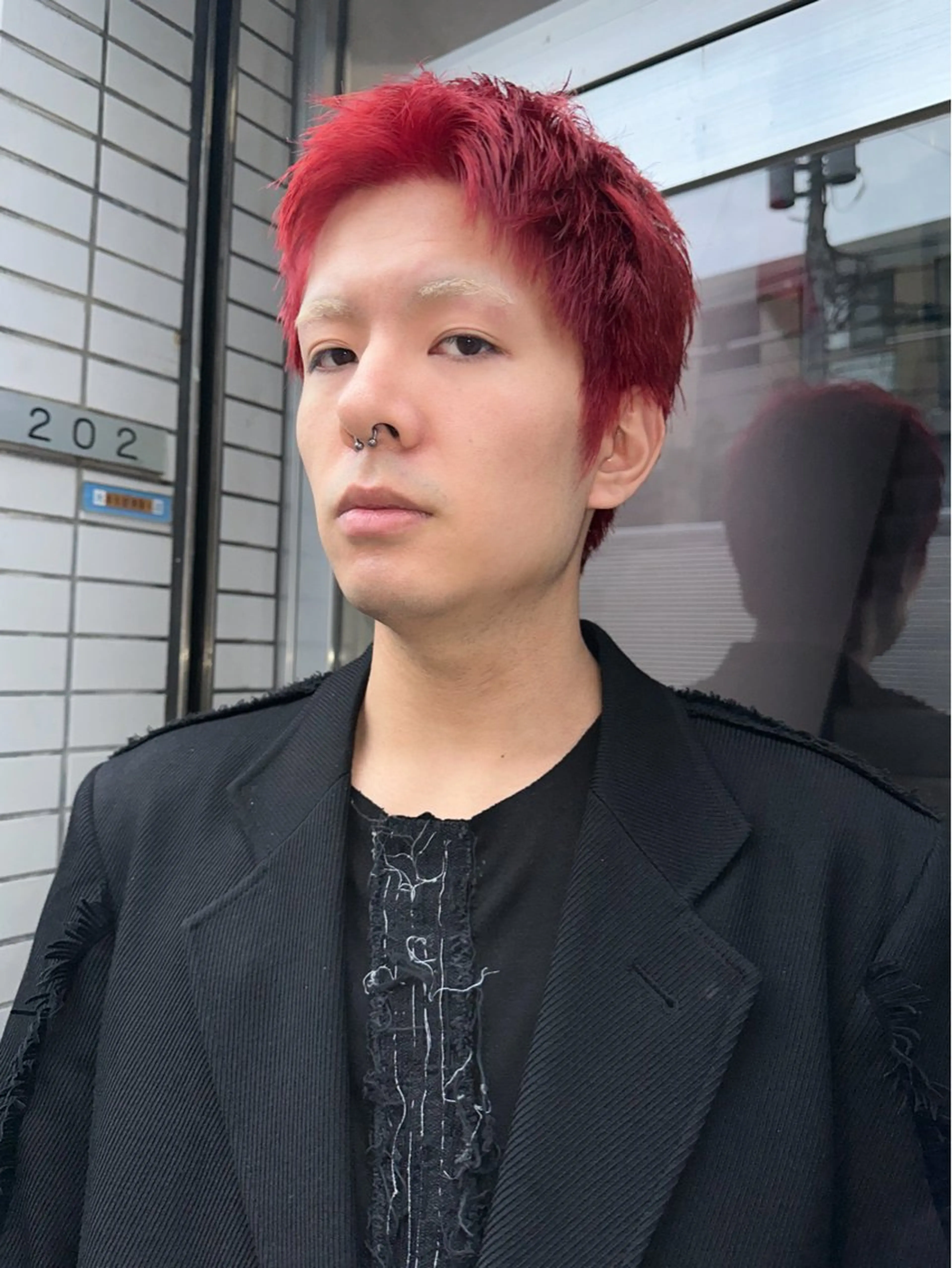 ショート カラー メンズ カット ヘアカラー 🎀オイダイラ モモカ🎀のヘアスタイル