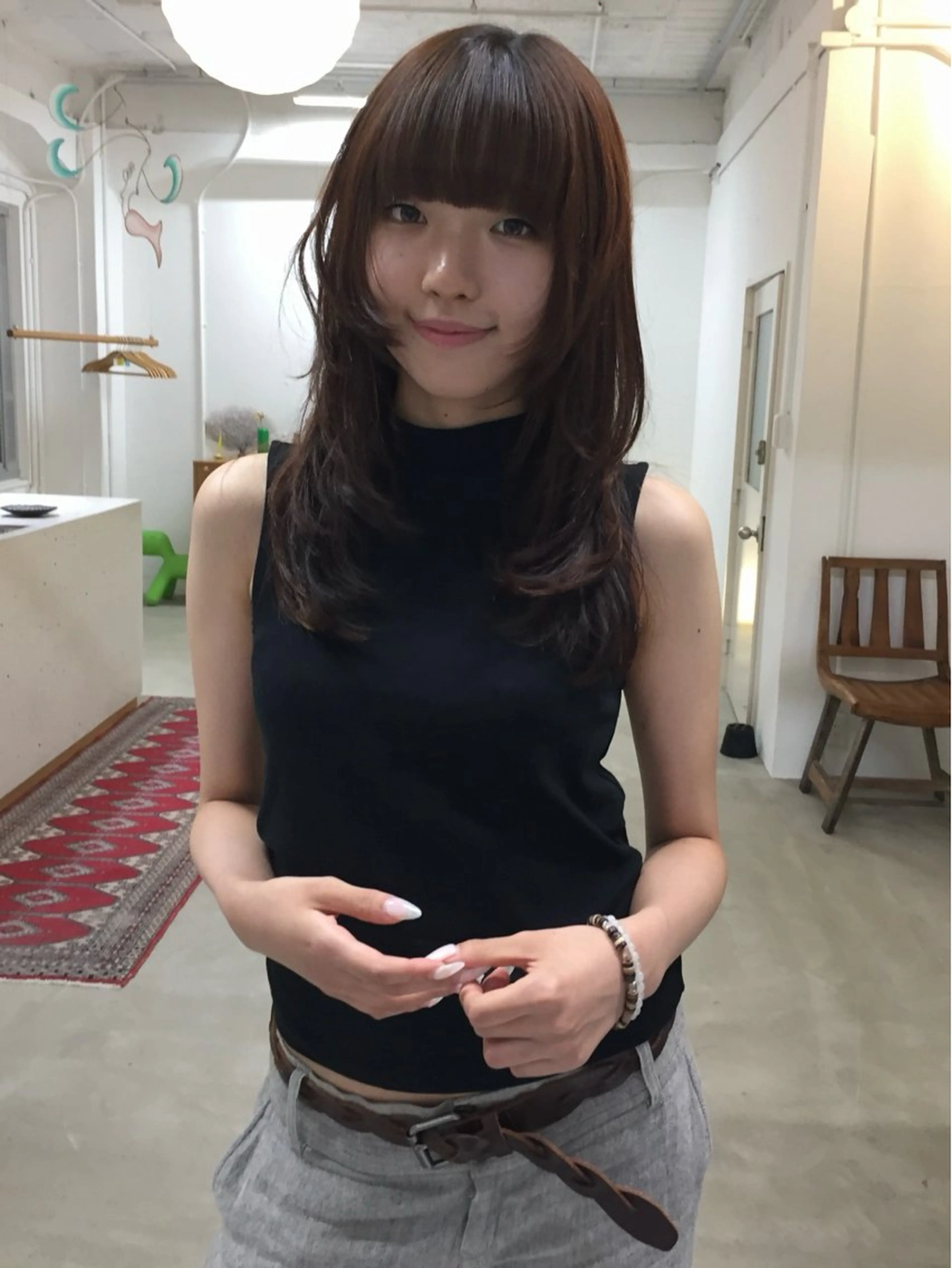 ロング 松林 芽依のヘアスタイル