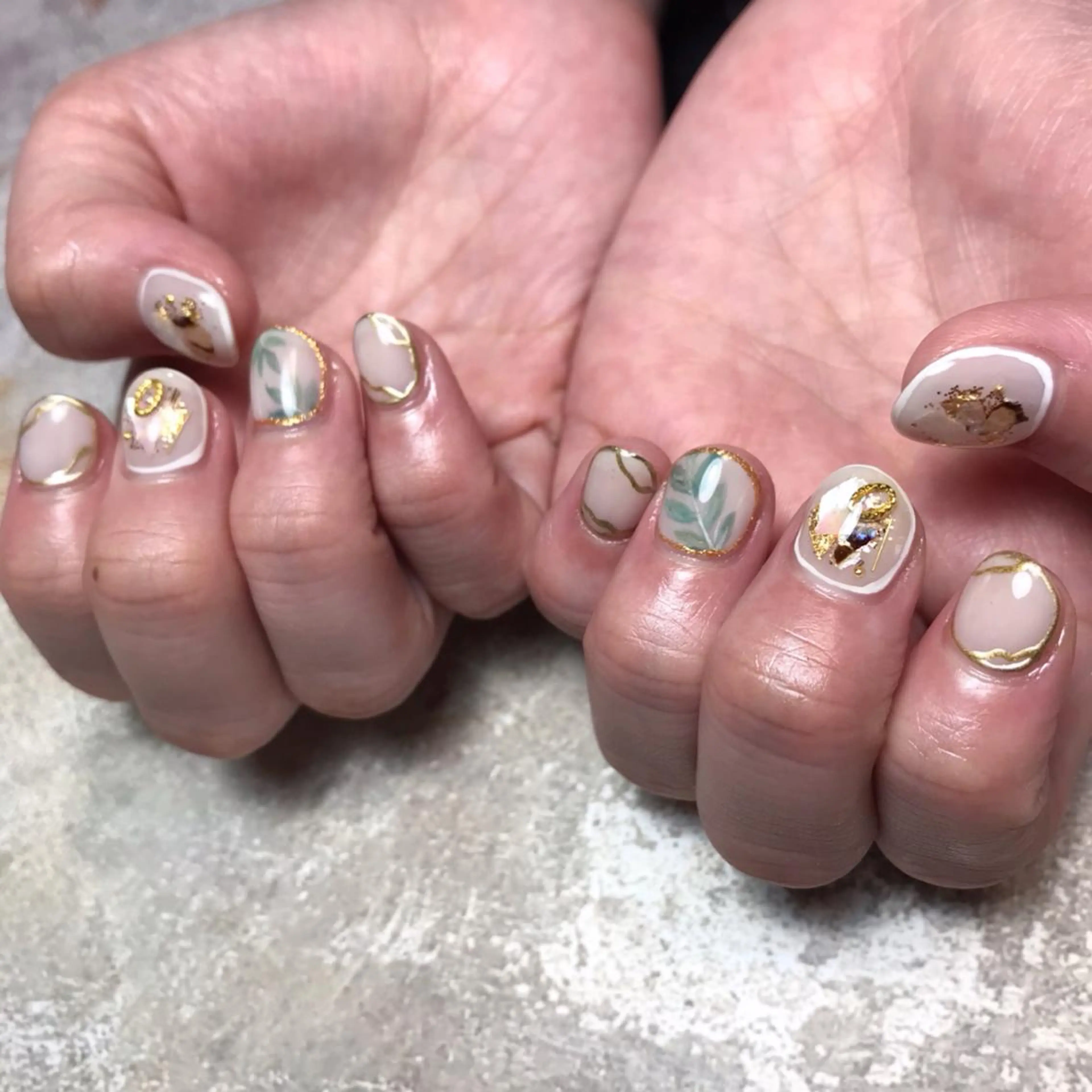 ネイル ハンドネイル 💅chainail _aiのネイルデザイン
