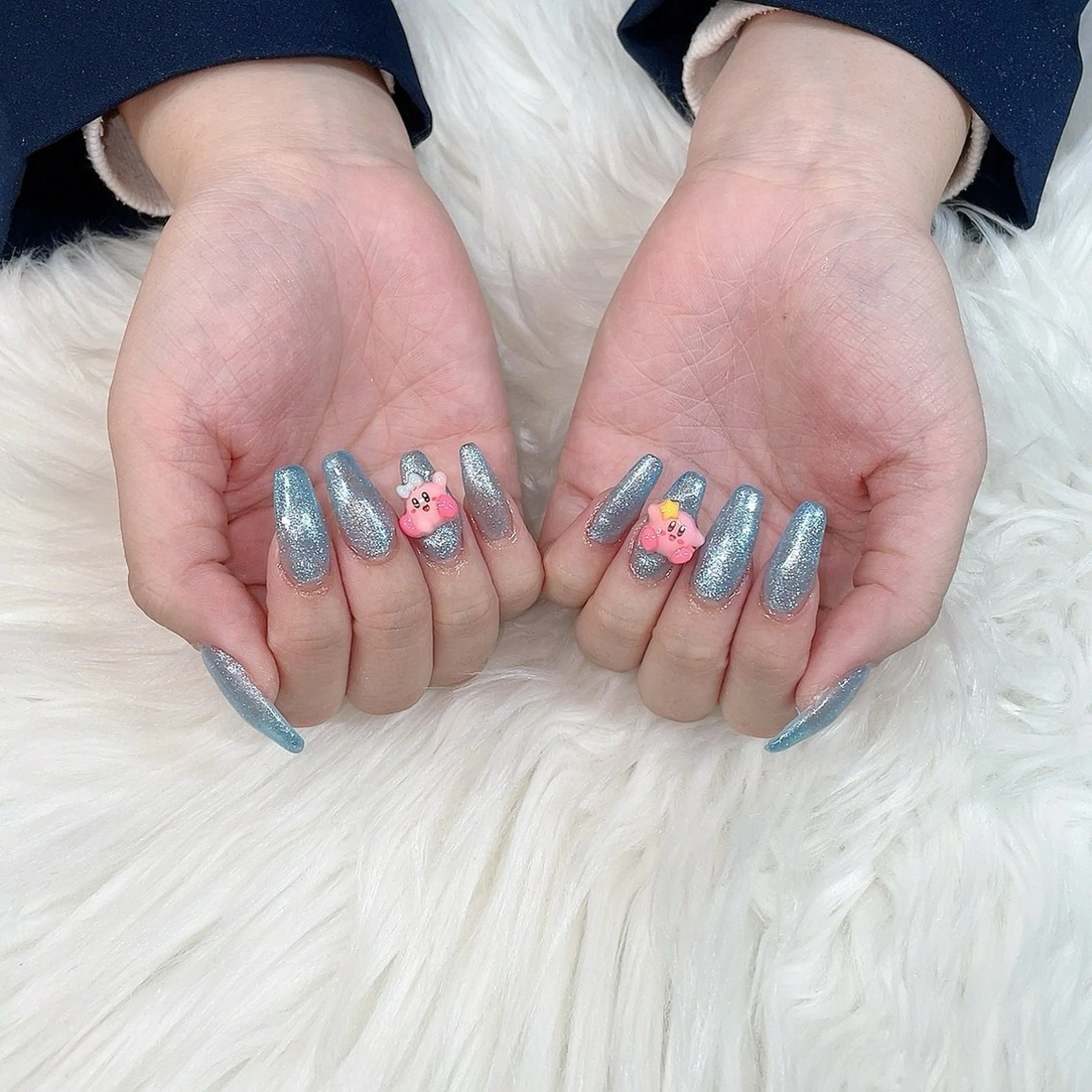 ネイル スカルプネイル ハンドネイル BLUEM みおちのネイルデザイン