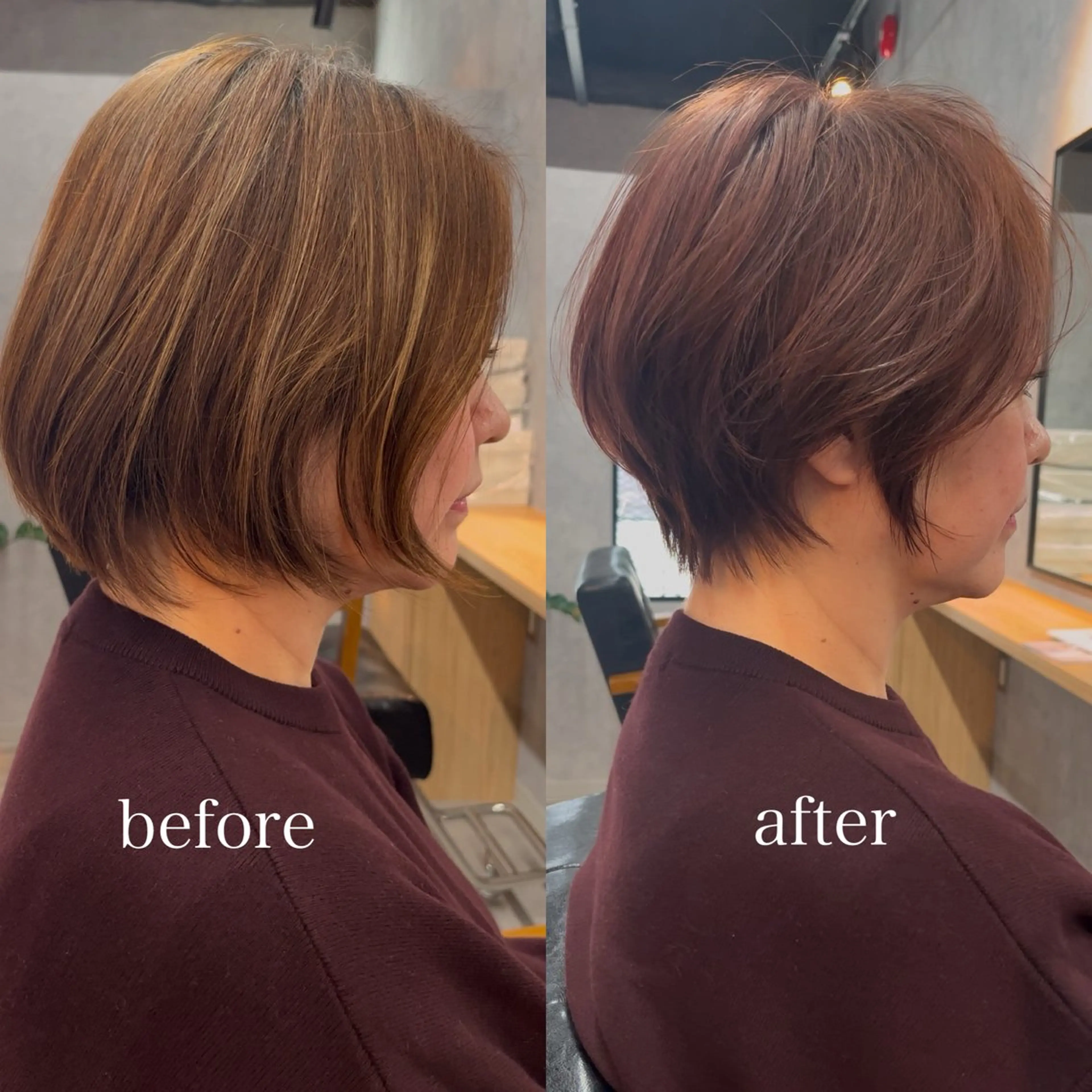 ショート ハンサムショート ショートヘア 小山洋次/阪急茨木/ 透明感カラーショートのヘアスタイル