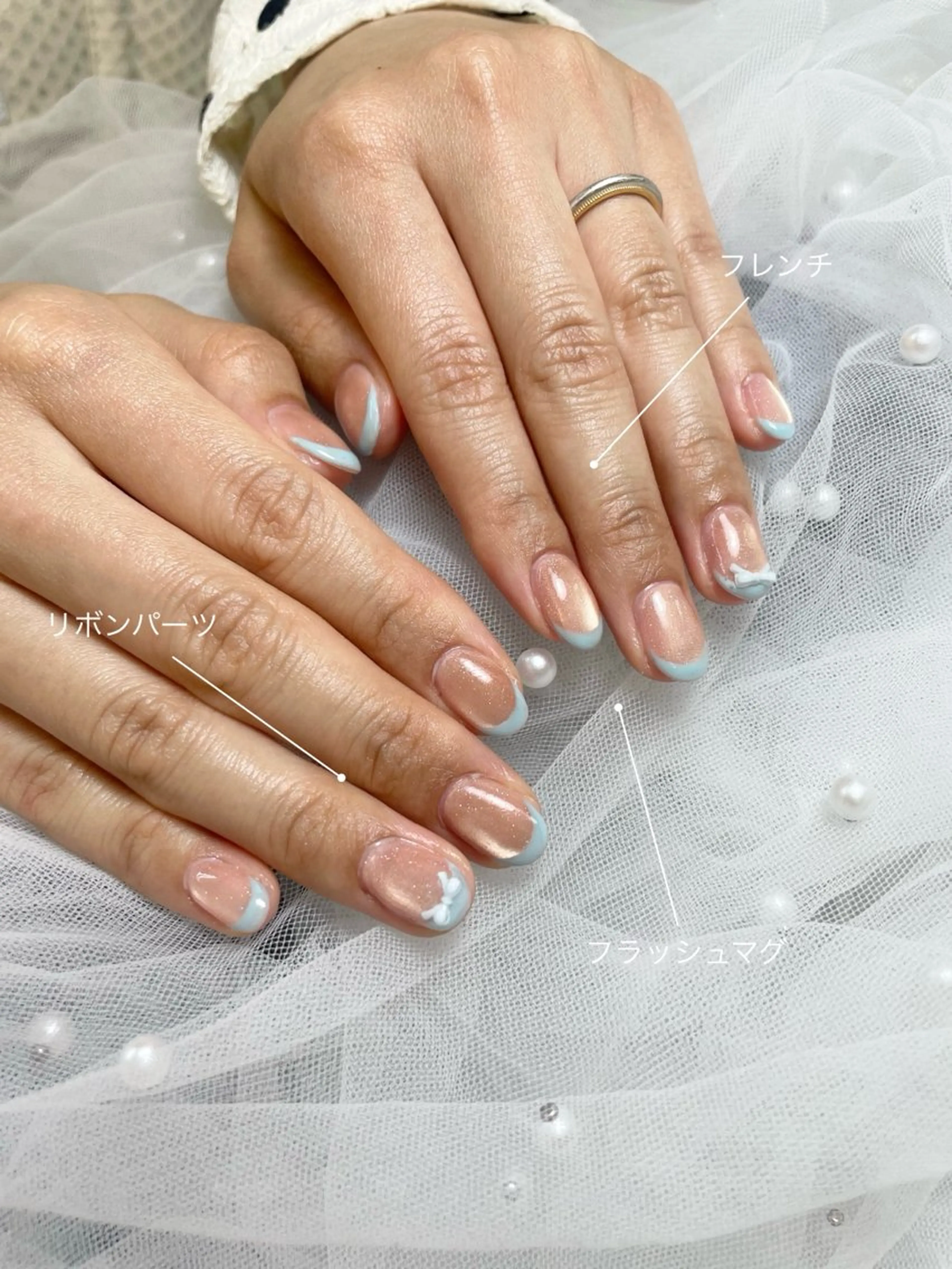 ネイル ハンドネイル フットネイル パーツたくさん🍓 SUMIのネイルデザイン