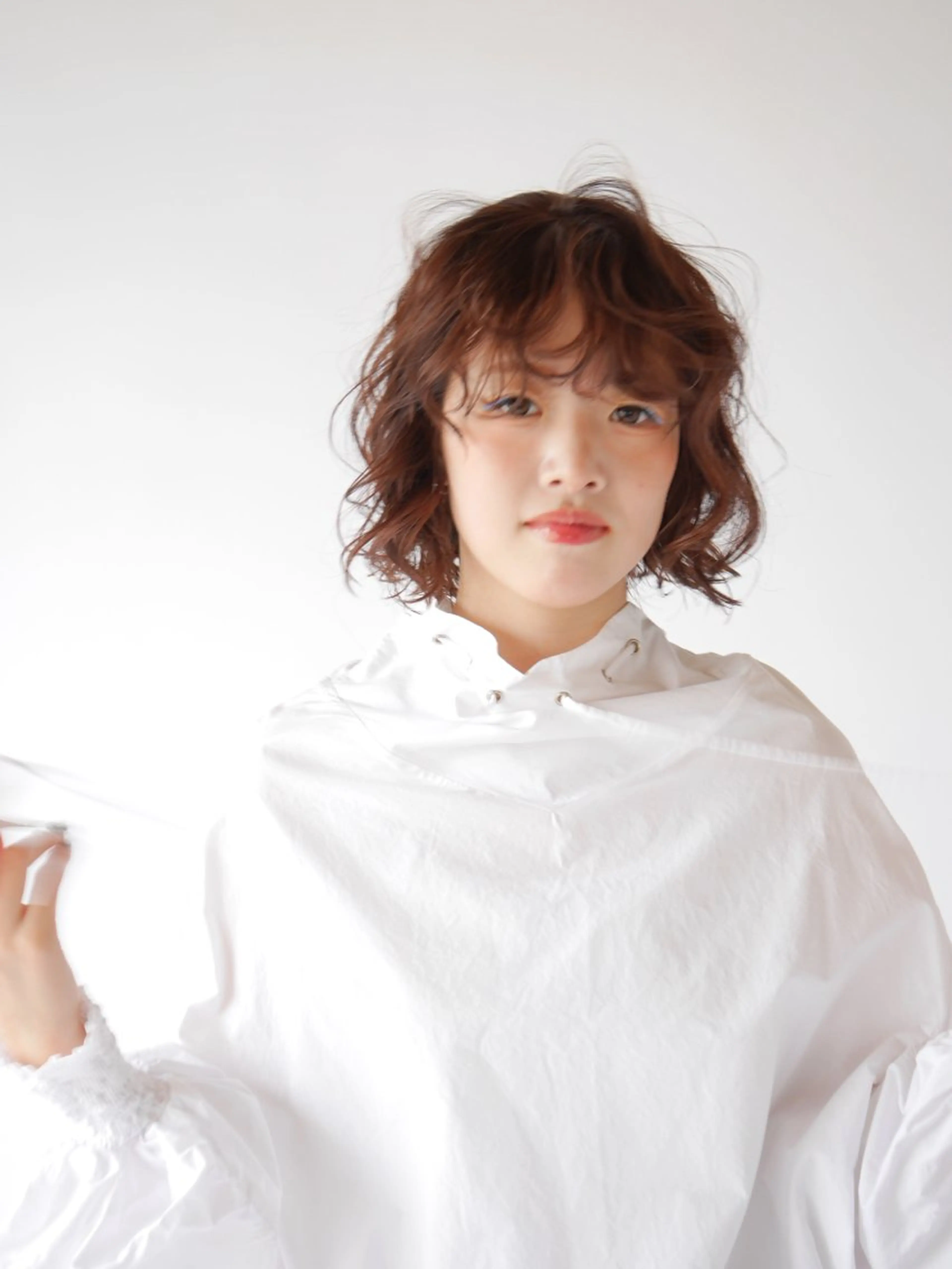 ショート パーマ くせ毛 Sourire西大分 ☘️いけだ　あおいのヘアスタイル