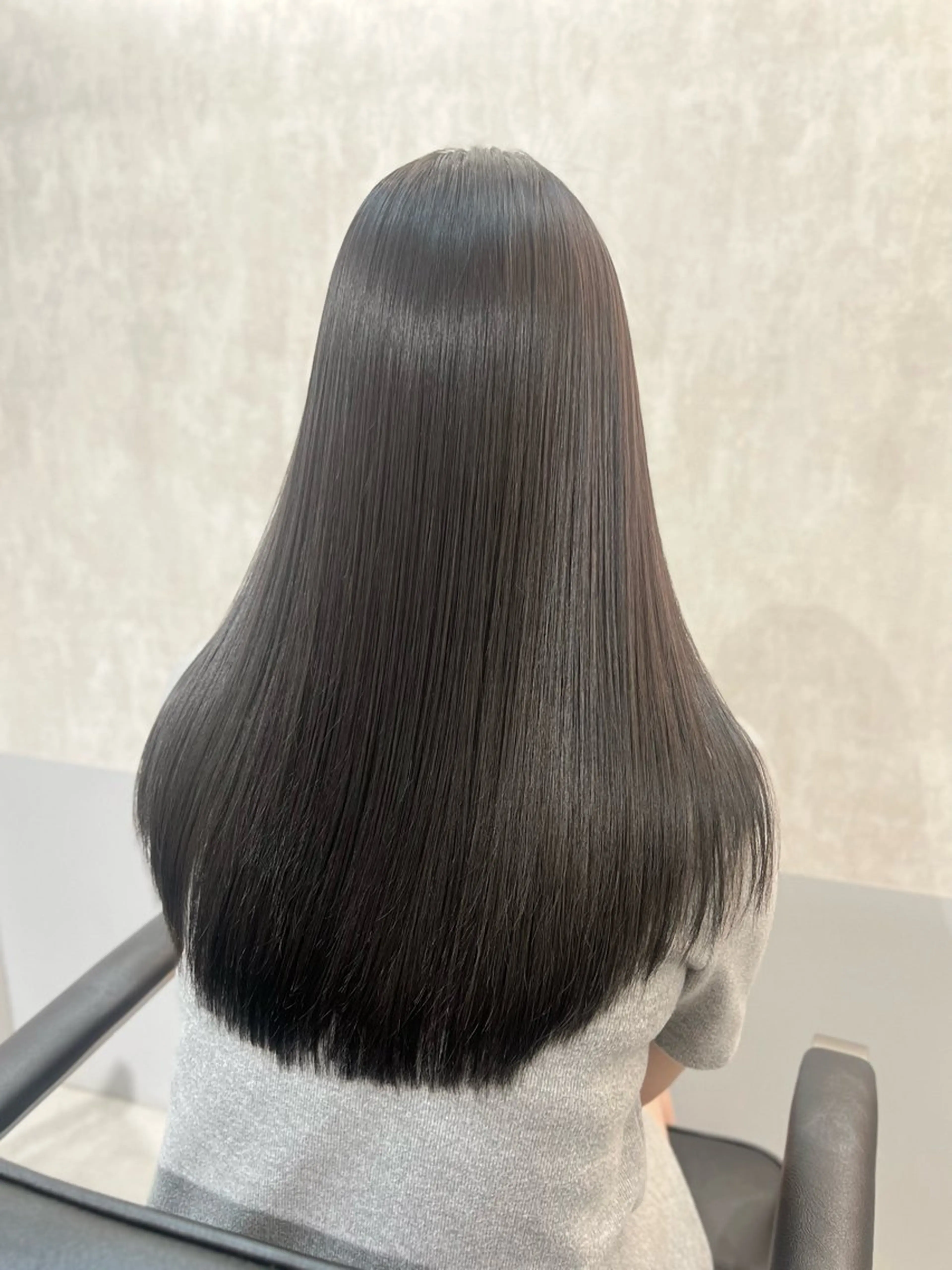 ロング 髪質改善 縮毛矯正 カット ヘアカラー 縮毛矯正 トリートメント 神戸ボブ✂️ ioe三宮/田 伸佳のヘアスタイル