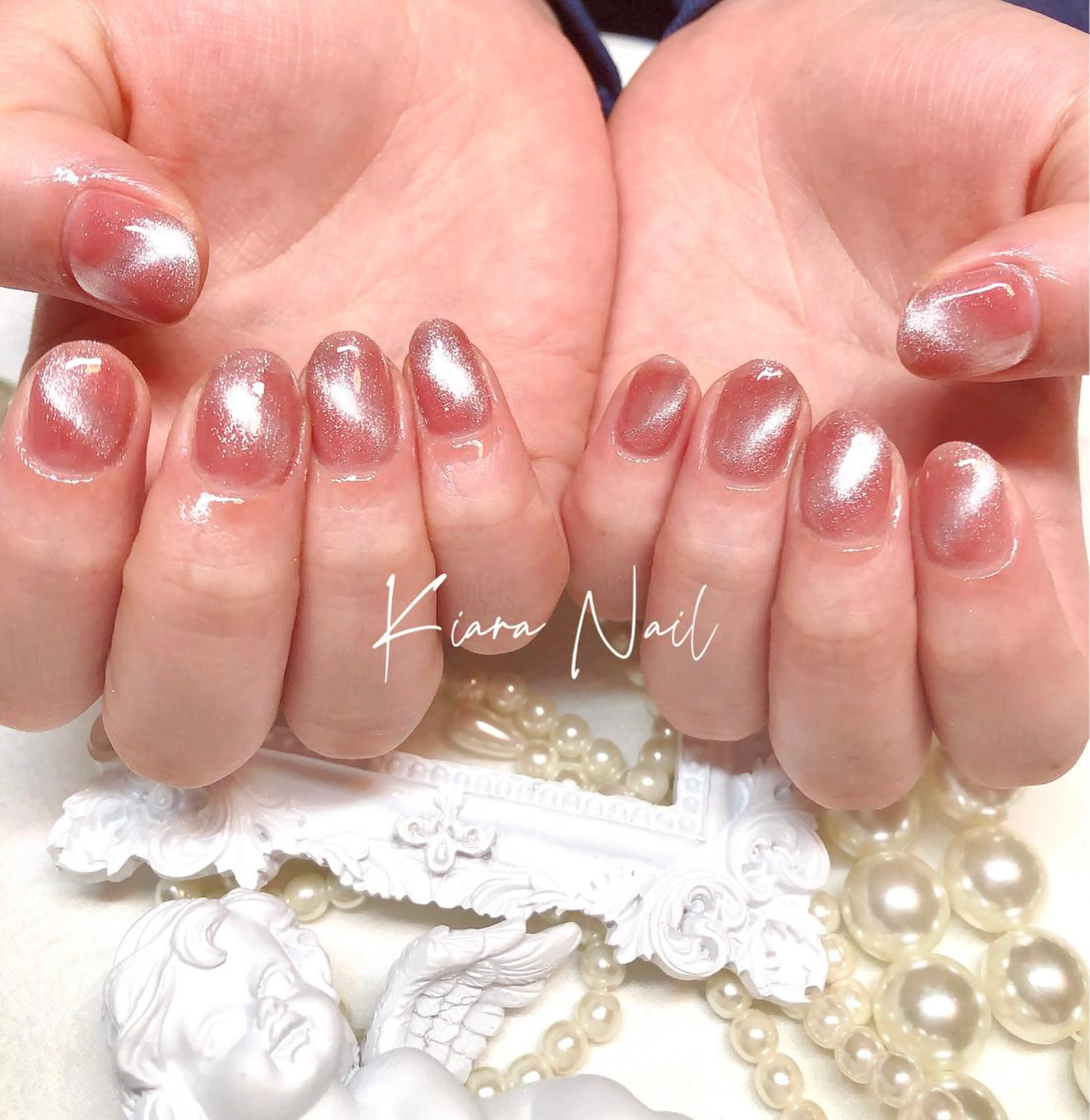 ネイル マグネットネイル 🍭Kiara Nail🍭のネイルデザイン