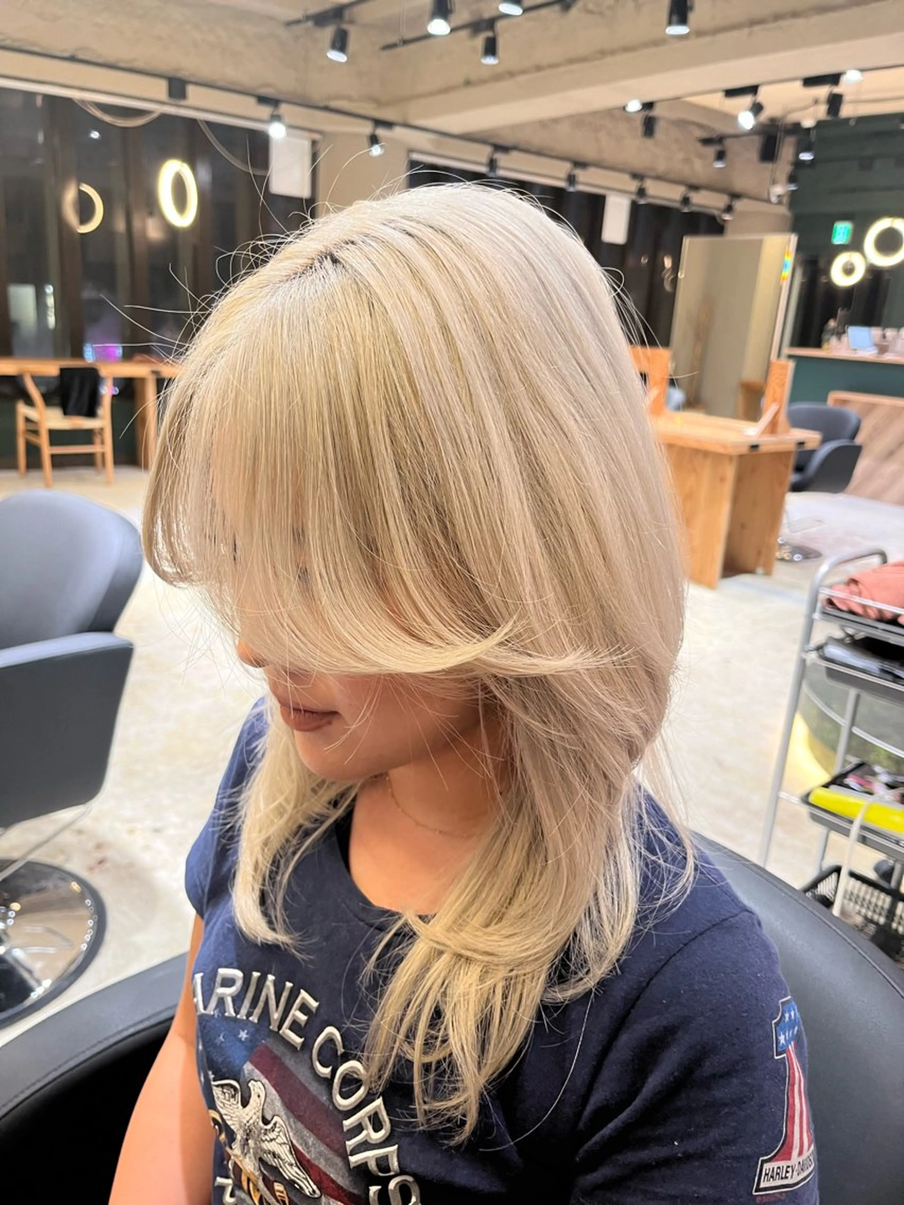 《💗ハイトーン好き必見🉐💗》【ケアブリーチ2回＋フルカラー＋3stepハホニコTR付き】※イルミナ変更可の写真