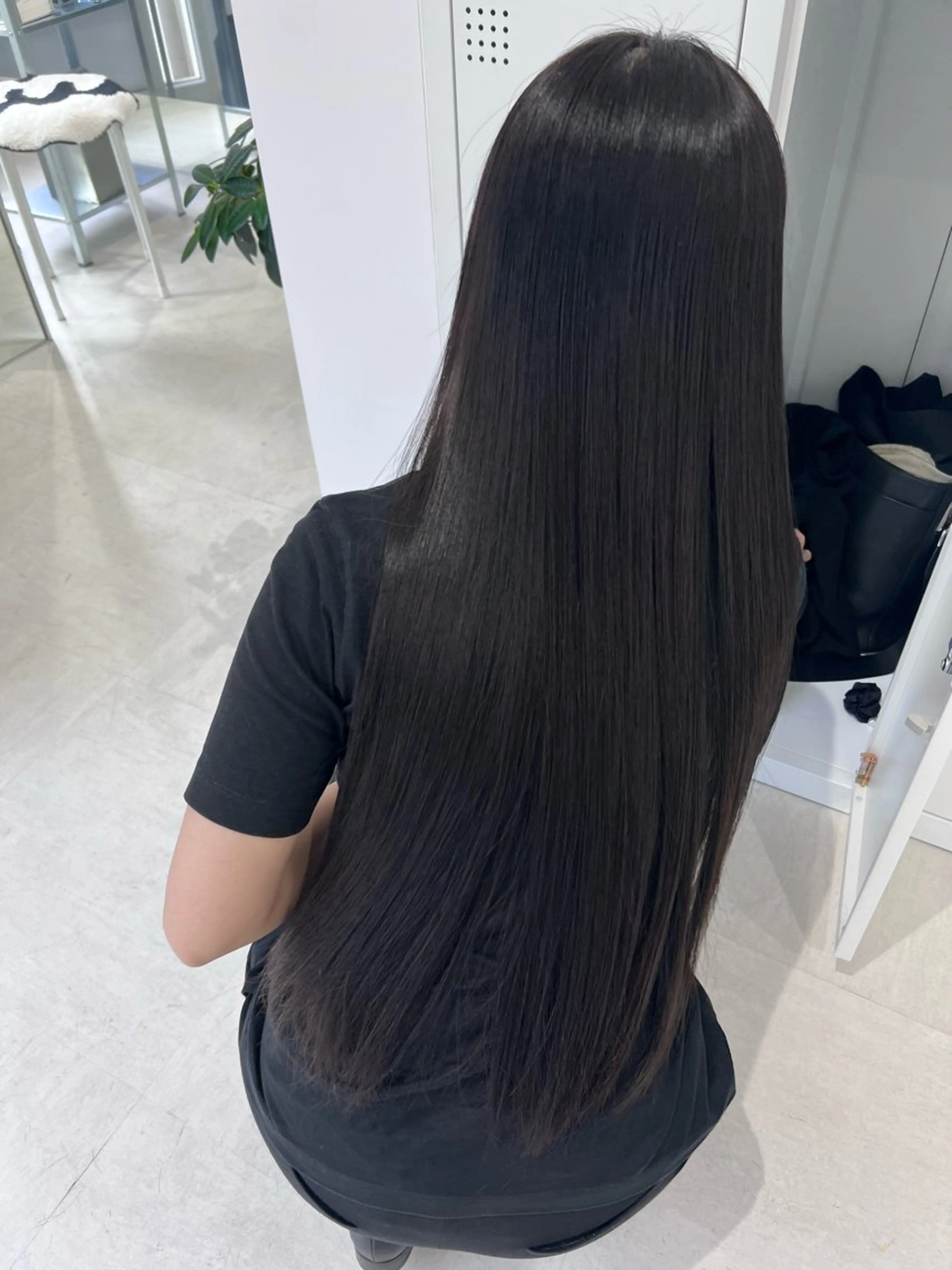 ロング カラー ヘアカラー トリートメント ヘッドスパ ヘアセット 🖤:抜け感×大人 スタイル/Aoiのヘアスタイル