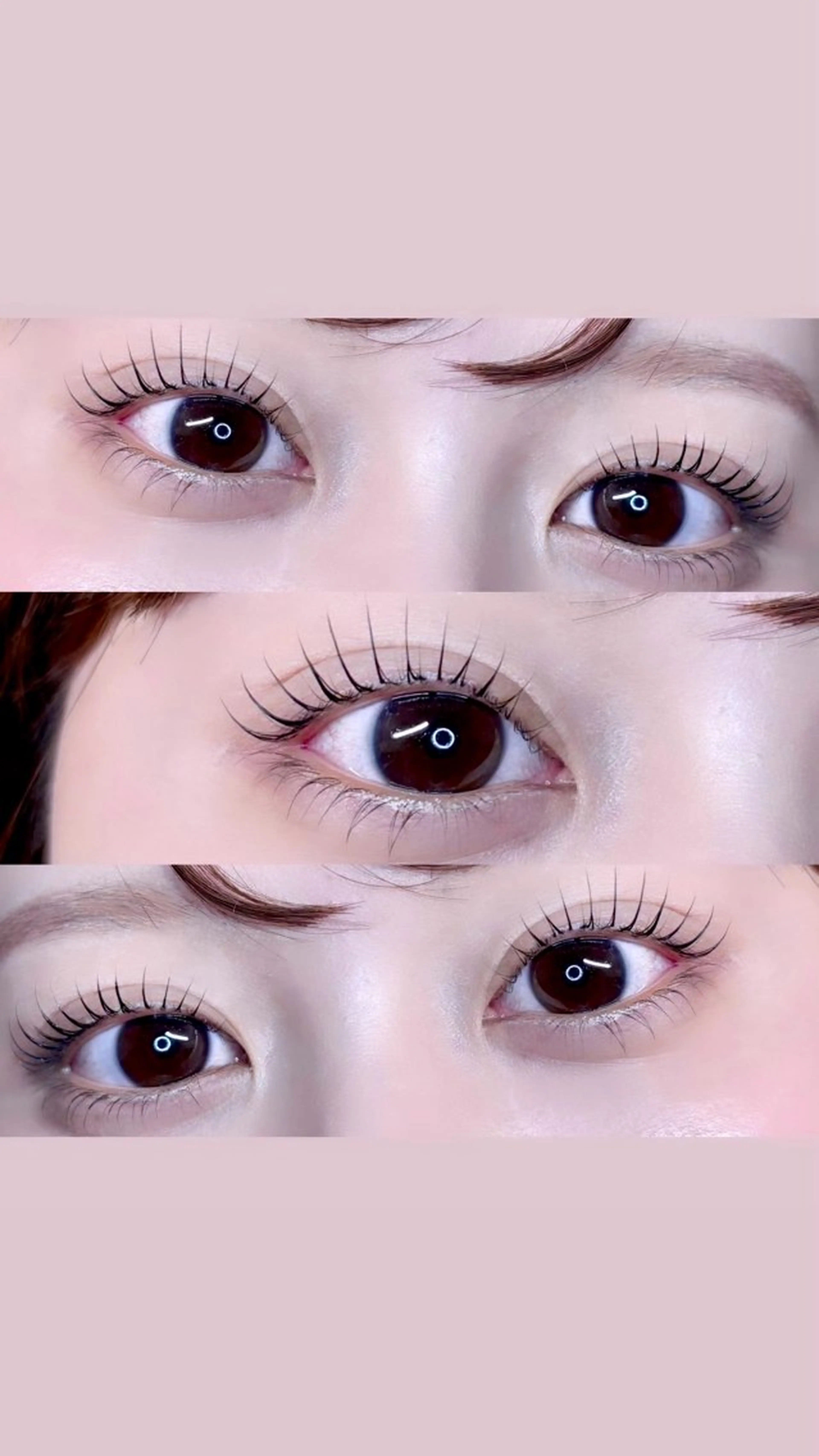 マツエク・マツパ バインドロック フラットラッシュ パリジェンヌラッシュリフト まつげパーマ 下まつげエクステ マツパ fein. mizuki🌙のマツエク・マツパデザイン