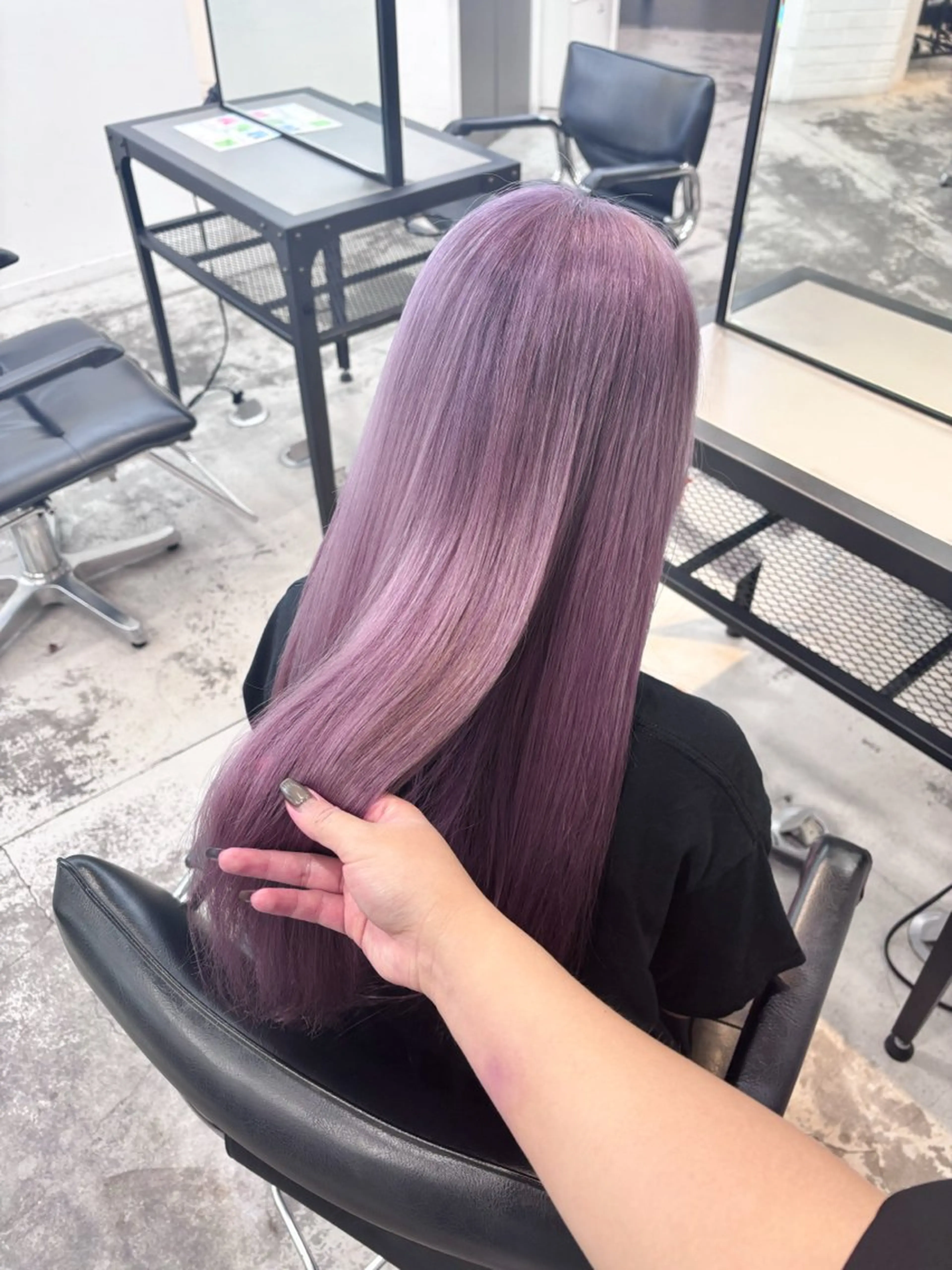 セミロング カラー ヘアアレンジ トリートメント 🎀モテ暖色× エクステ🎀あかりのヘアスタイル