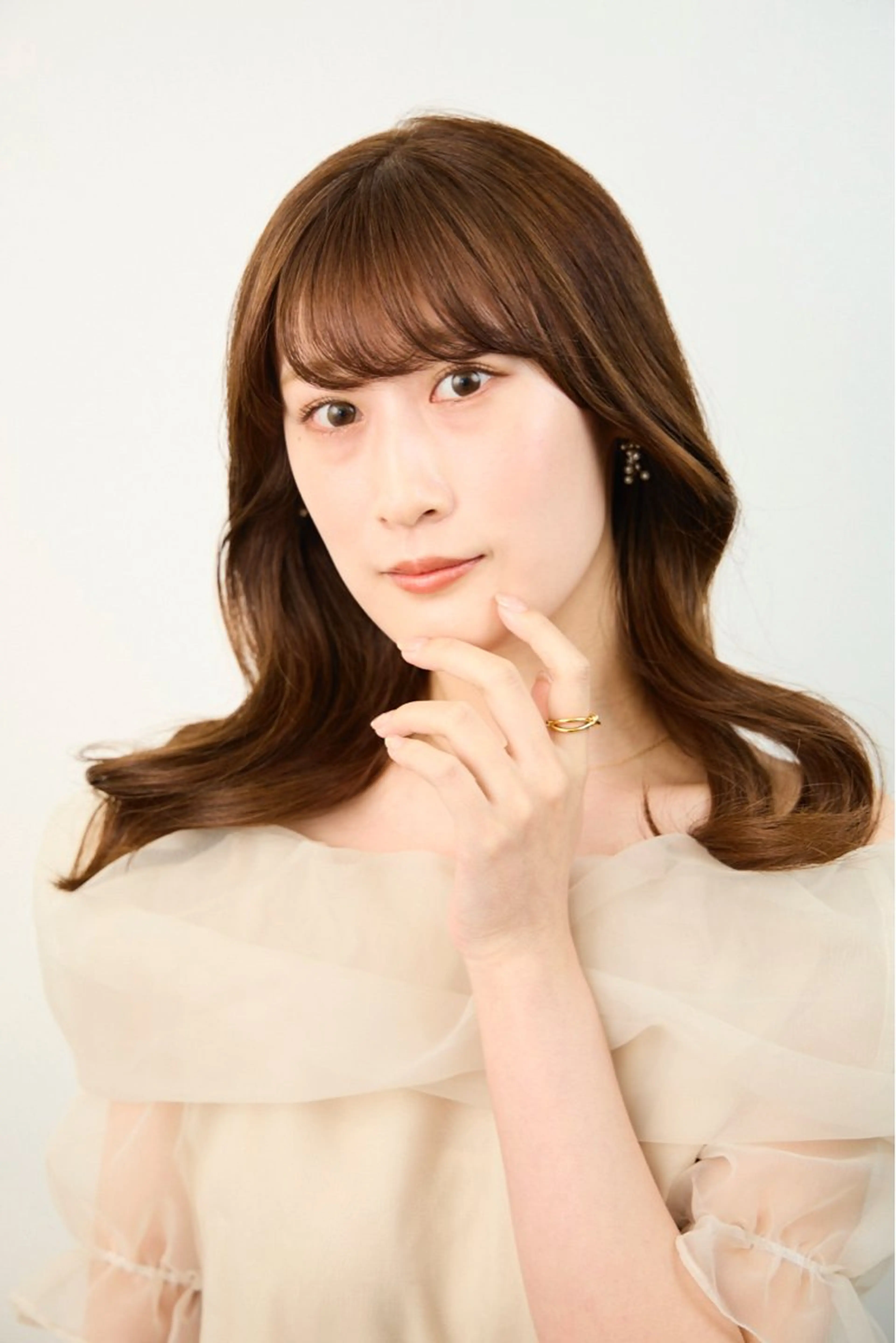 ロング パーマ カット パーマ デジタルパーマ🫧 韓国風ヘア🫧サクラのヘアスタイル