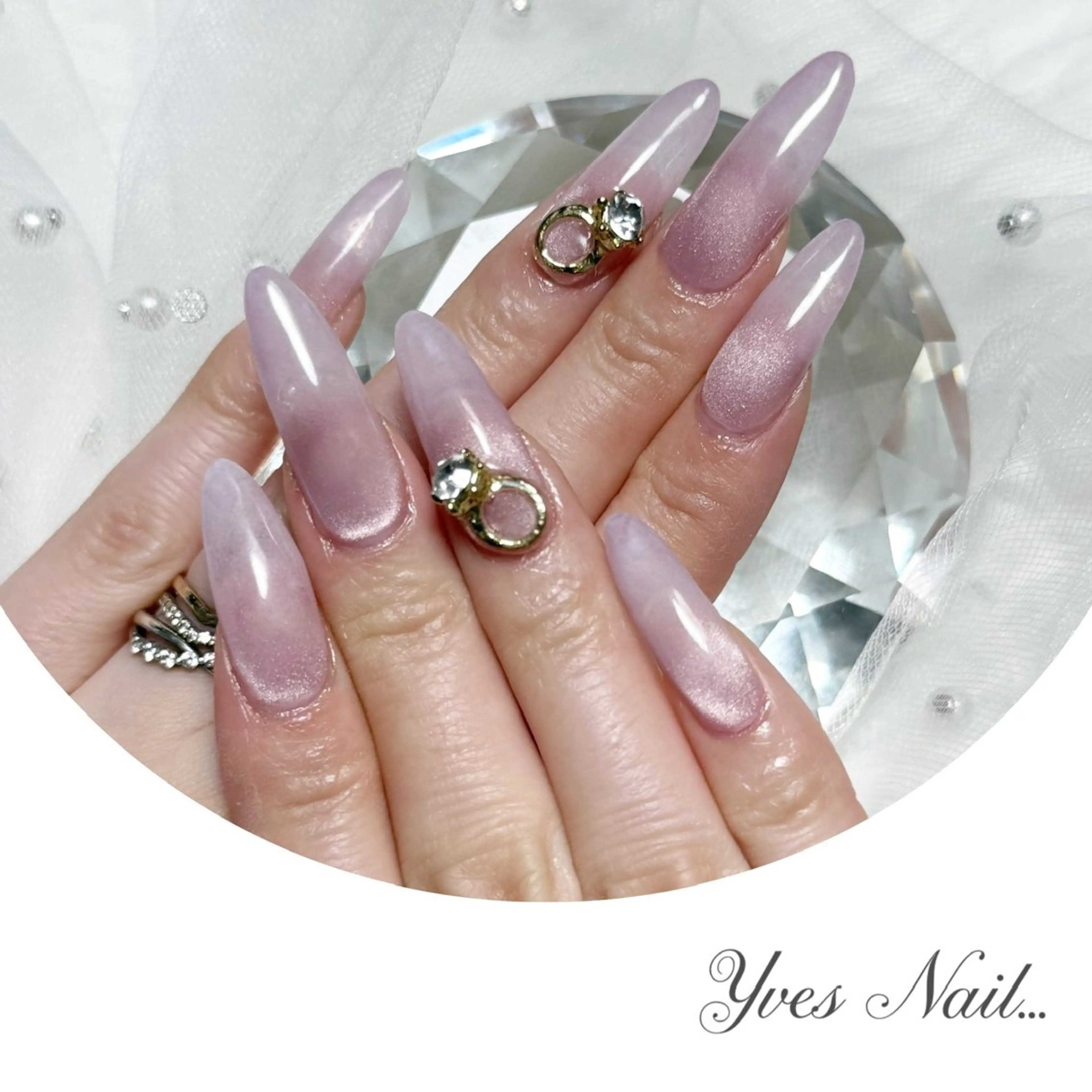 ネイル マグネットネイル ハンドネイル kanno yのネイルデザイン