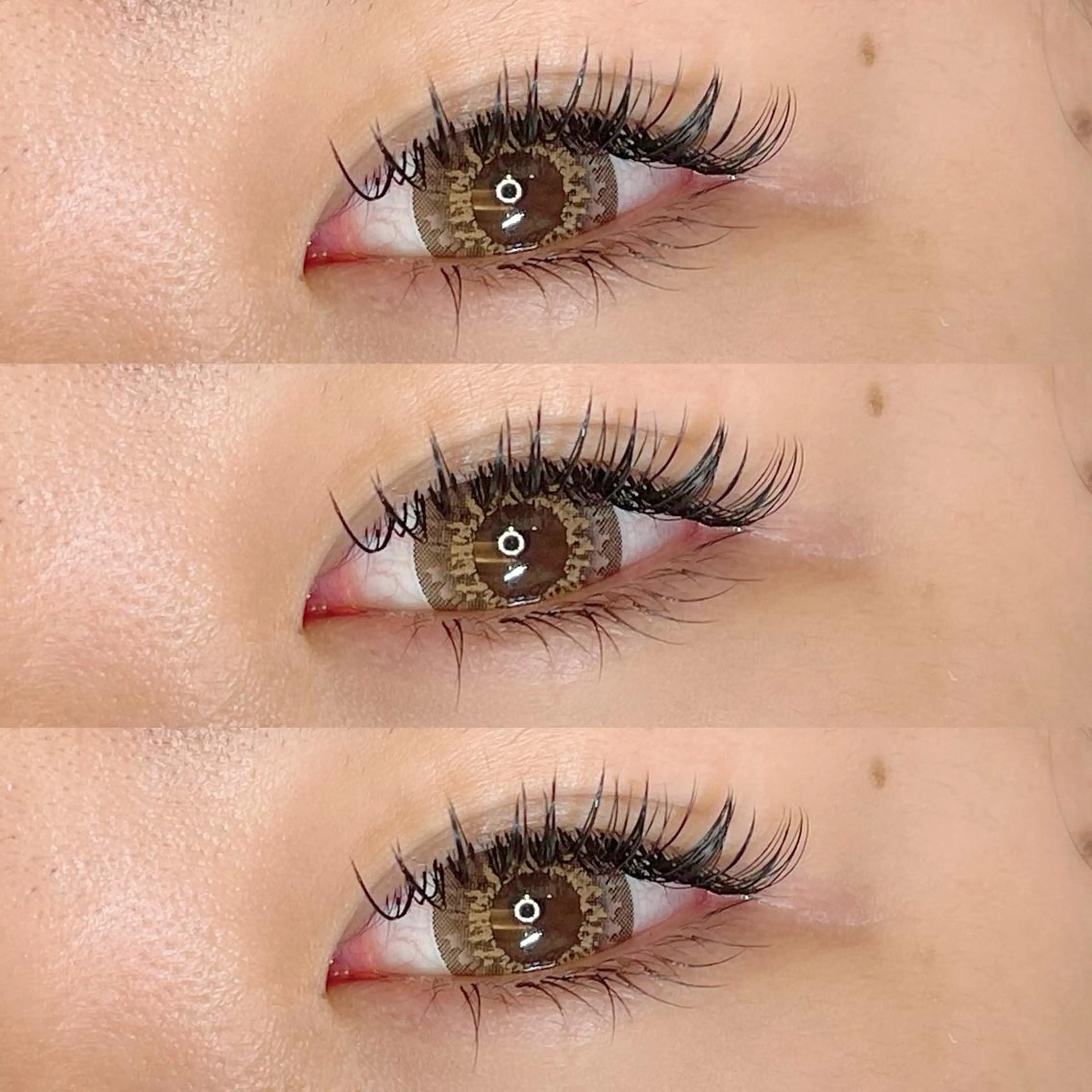 マツエク・マツパ フラットラッシュ セーブル taniuchi ramuのマツエク・マツパデザイン