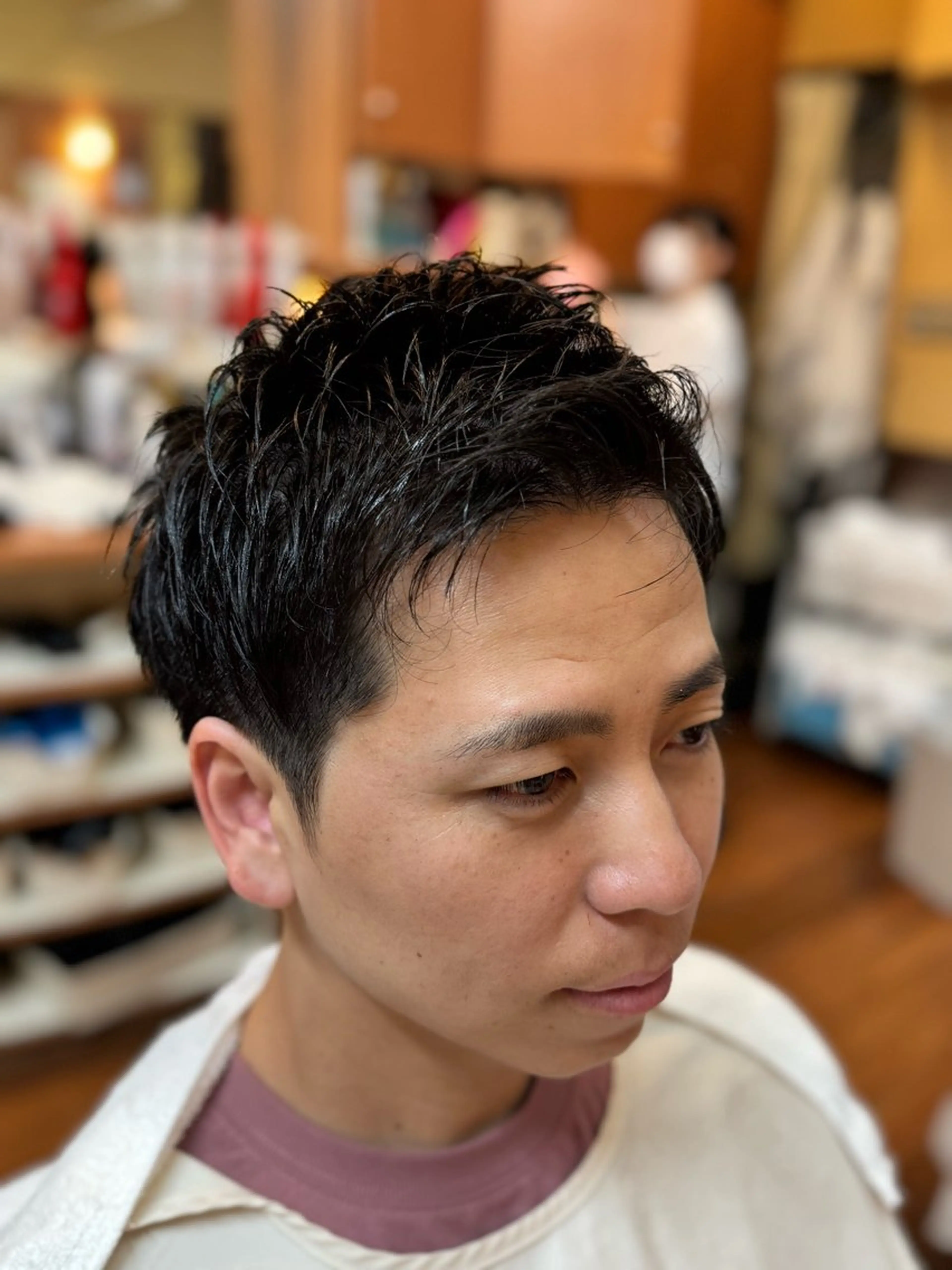 ショート Misaki Kuradomeのヘアスタイル