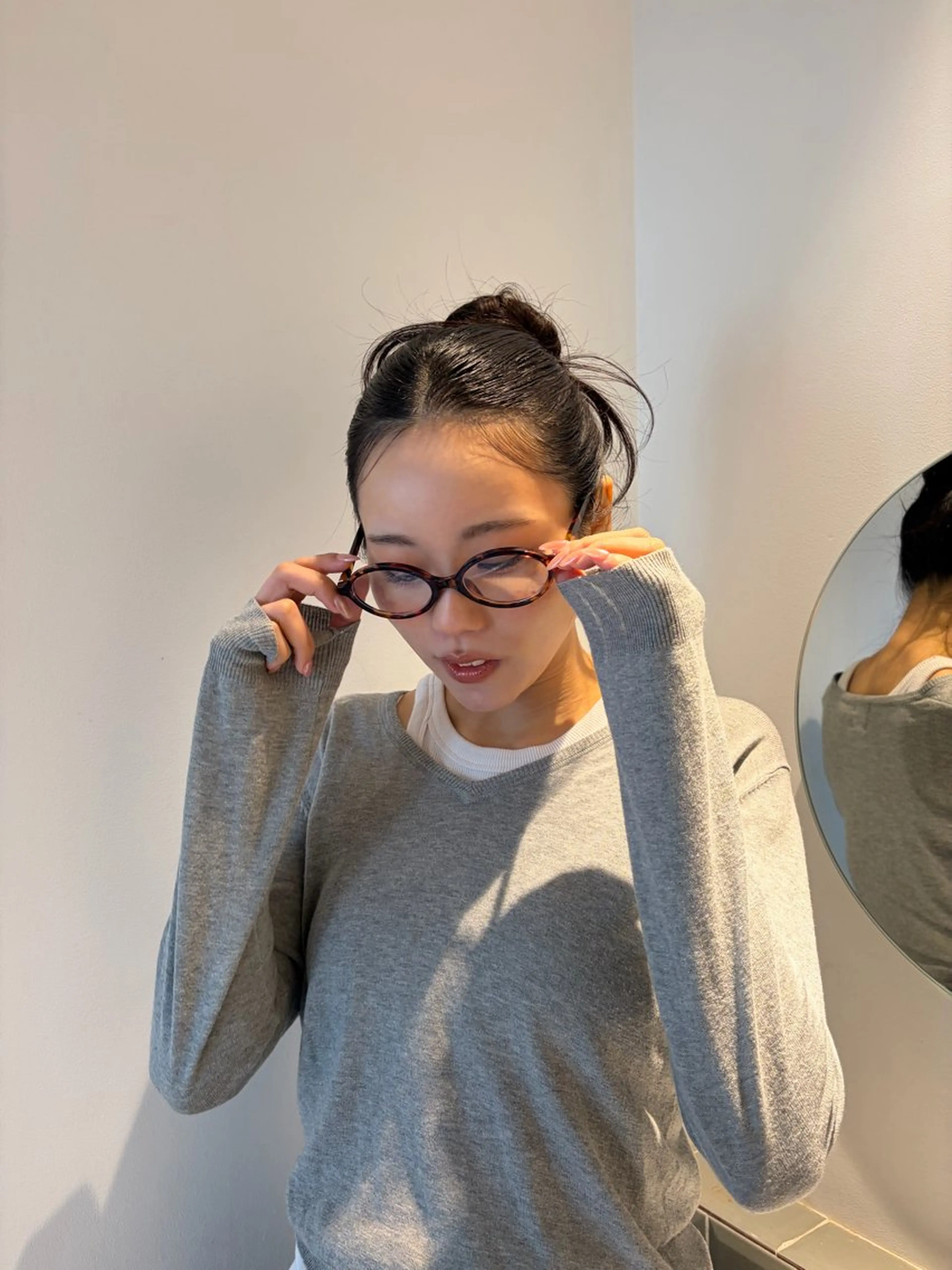 ロング カット 🧣misaki 🧣のヘアスタイル