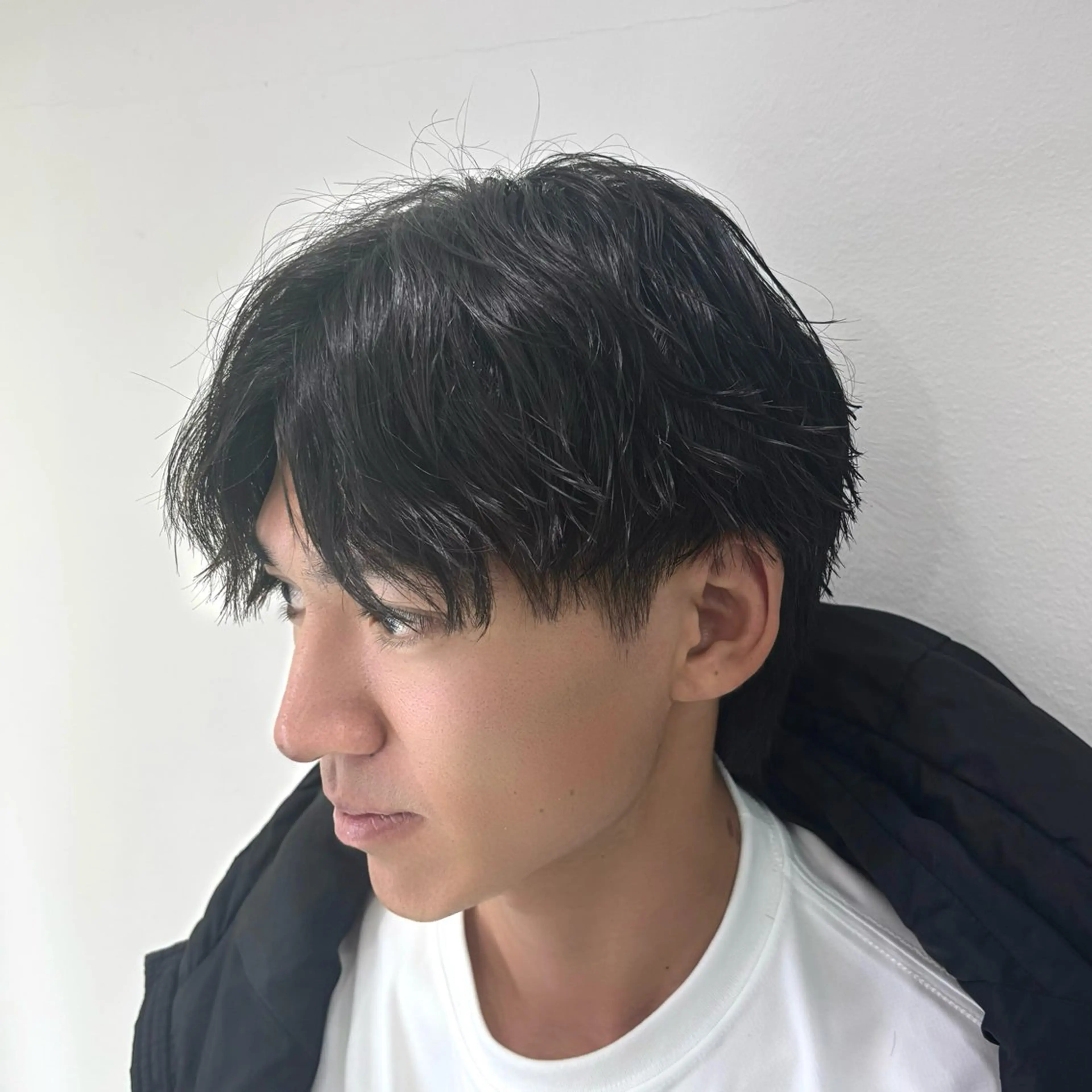 メンズ カット パーマ トリートメント うる艶カラー/ 髪質改善/まい🪐‪のヘアスタイル