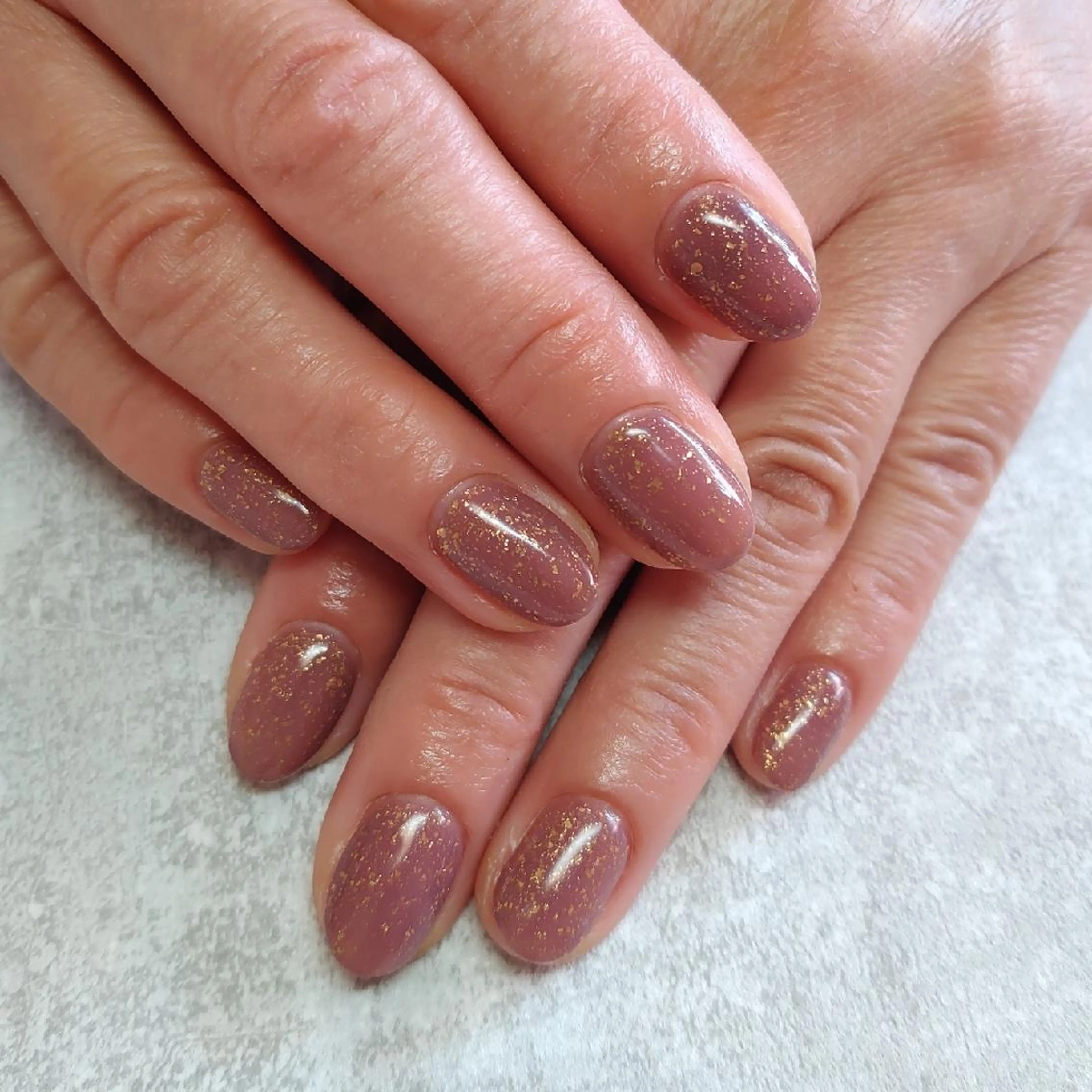 ネイル ワンカラーネイル ジェヌインネイル 河内のネイルデザイン