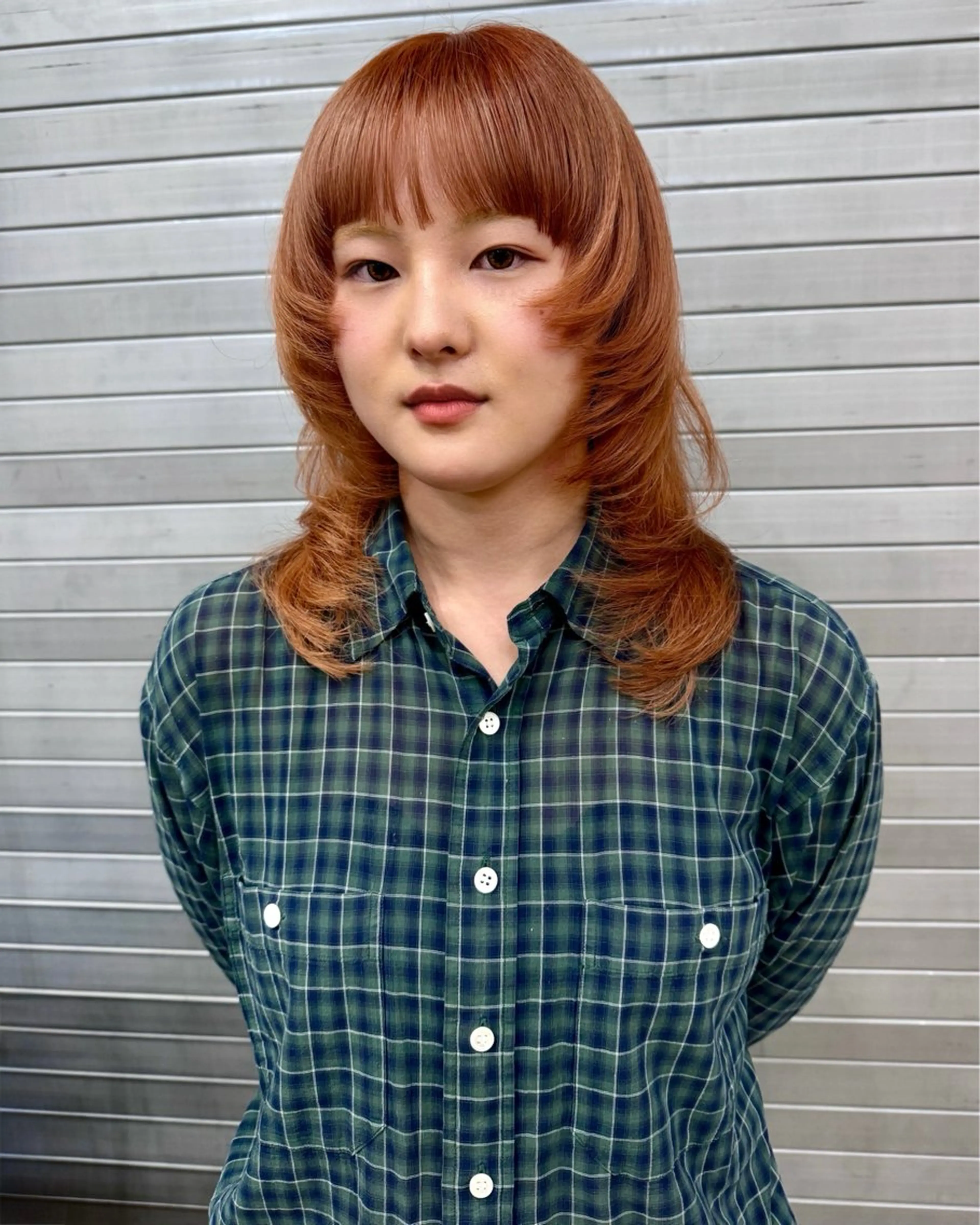 ロング カラー カット ヘアカラー トリートメント 村岡彩優/松本 /ブリーチ/艶カラーのヘアスタイル