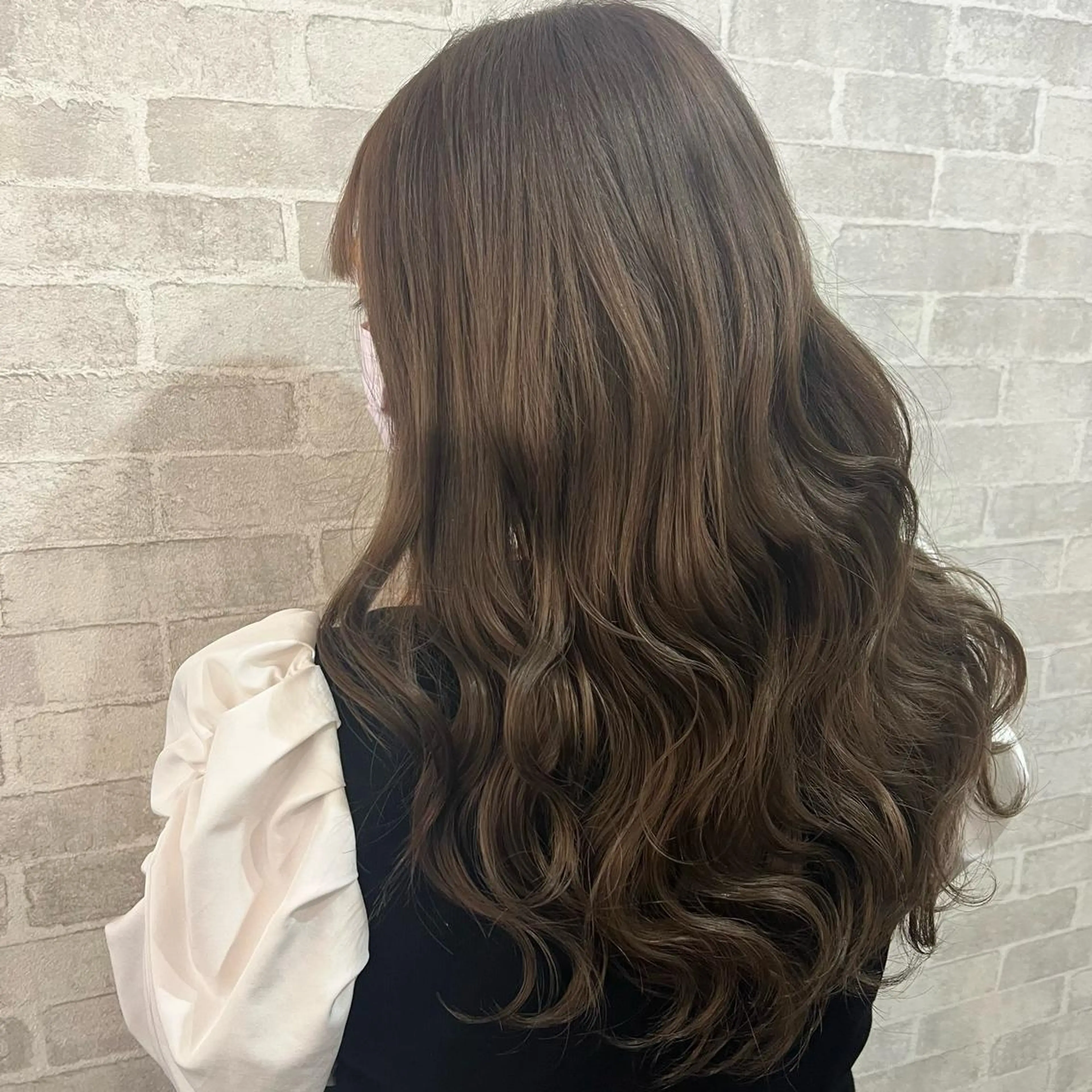 ミディアム カラー パーマ ヘアカラー トリートメント ヘッドスパ 🌈 YUUNA🌈のヘアスタイル