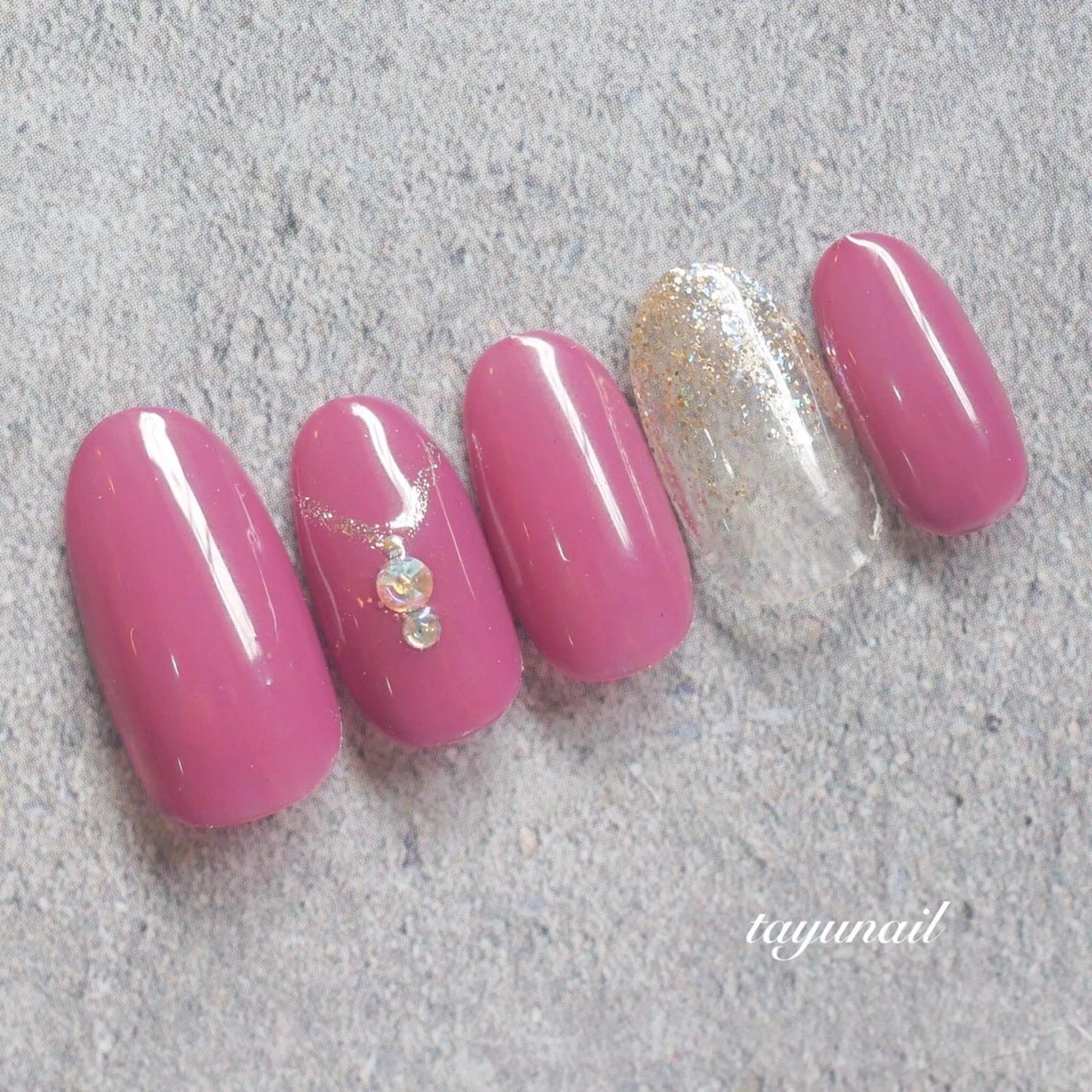 ネイル アートネイル ジェルネイル ニュアンスネイル ワンカラーネイル パラジェル ハンドネイル ネイルサロン 【たゆnail】のネイルデザイン